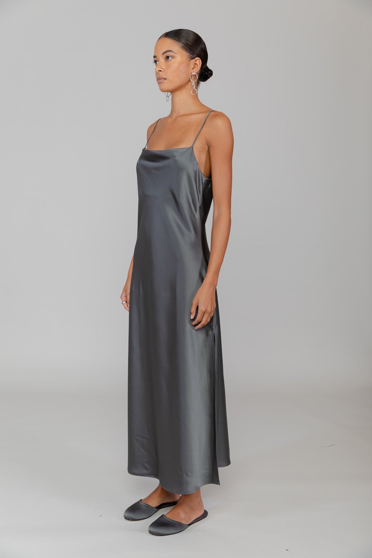 Barb Square Neck Maxi Dress
