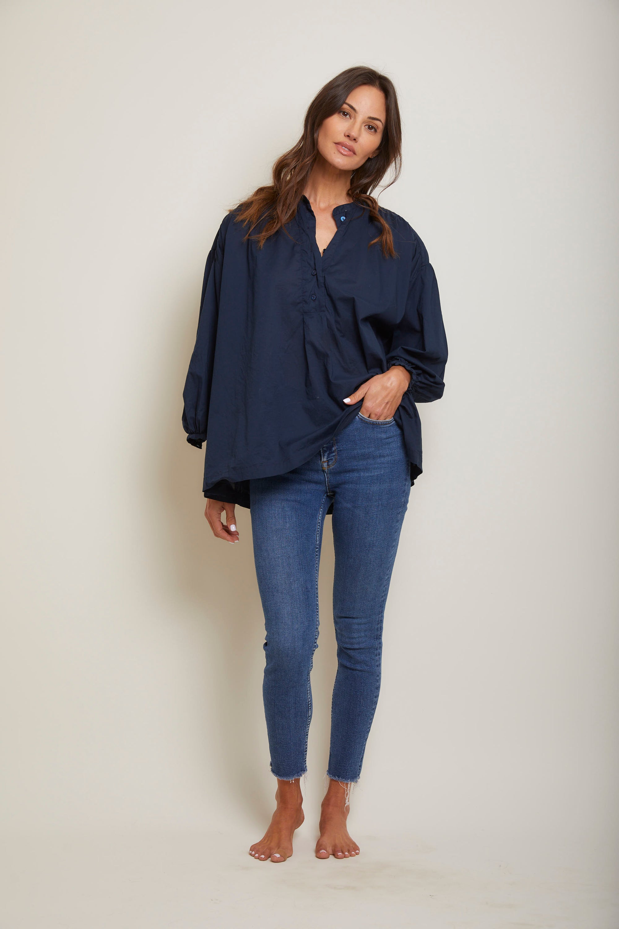 Louis Button Down Top