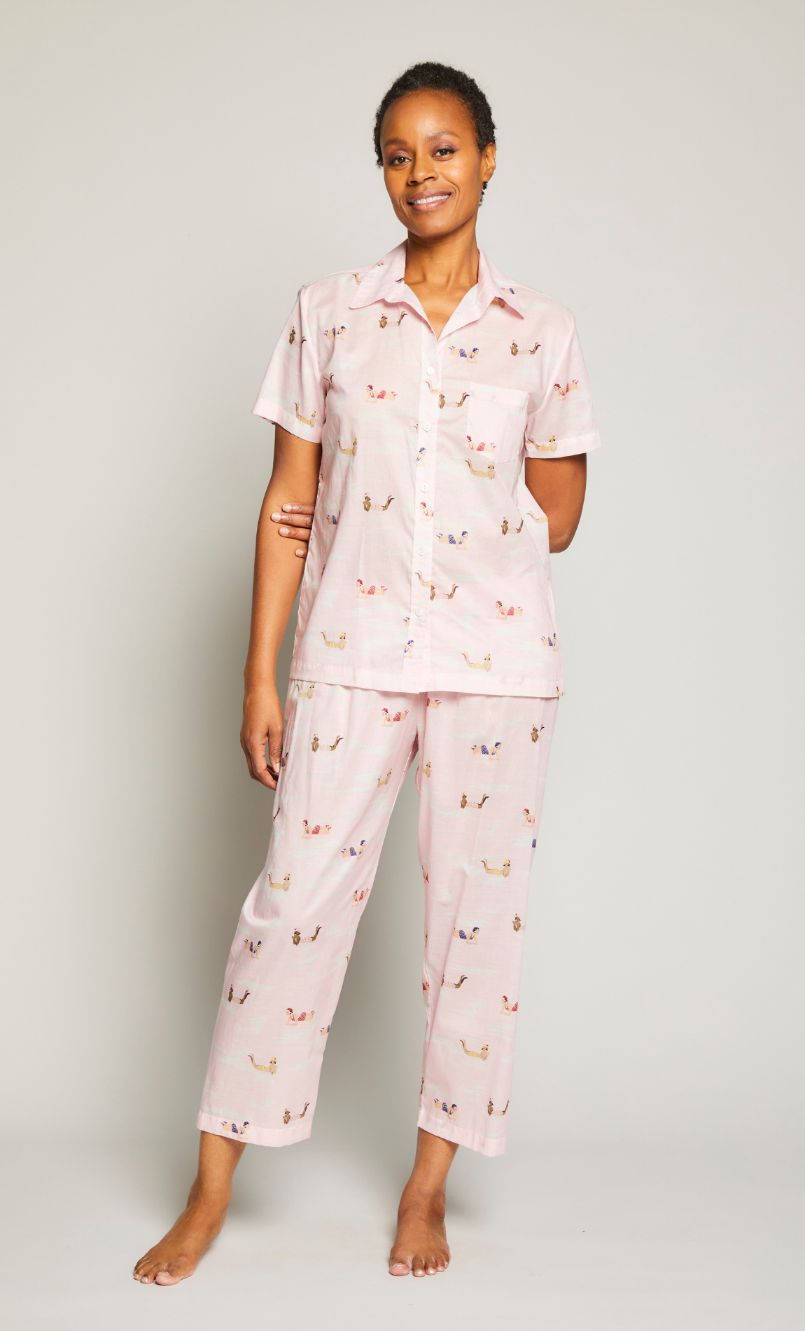 Sunbathers Pajama Set