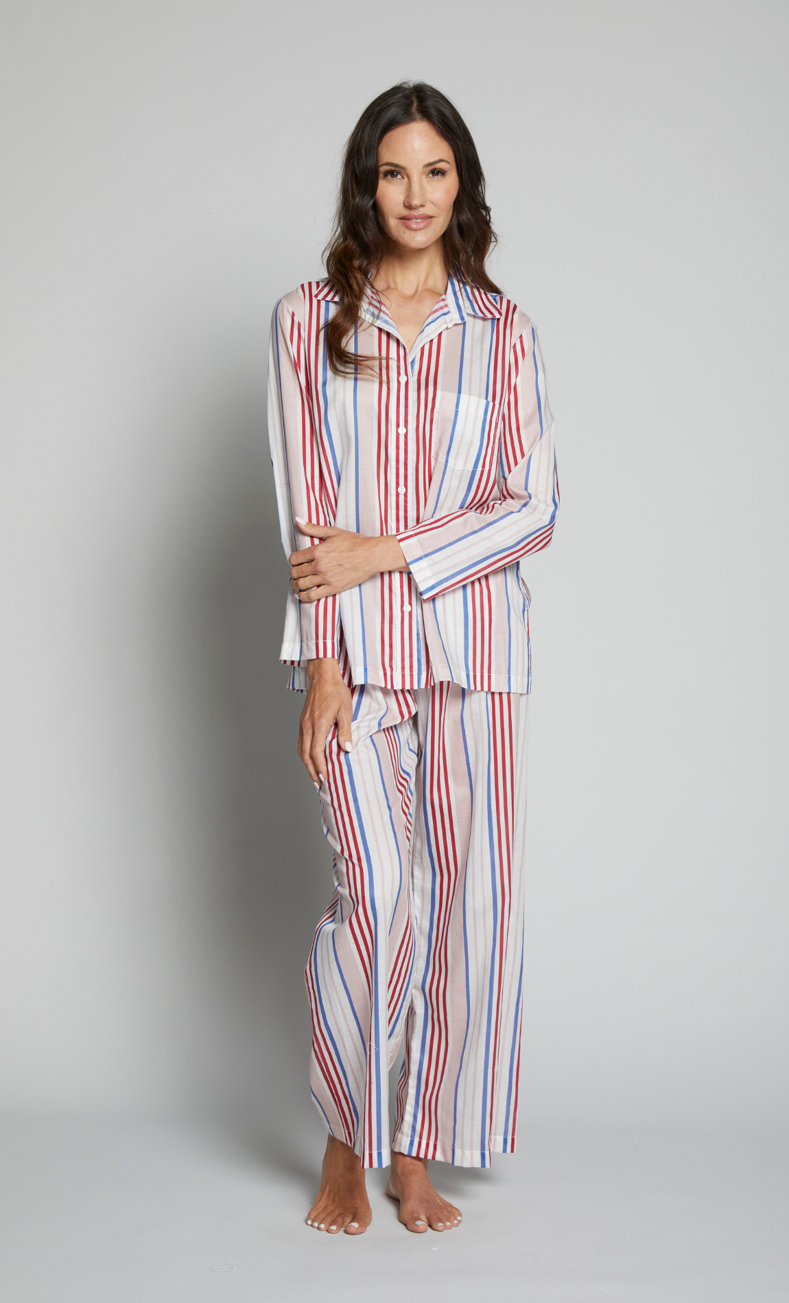 Striped Pajama Set