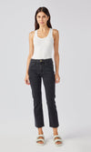 Ms. Middler Mid Rise Crop Loose Skinny