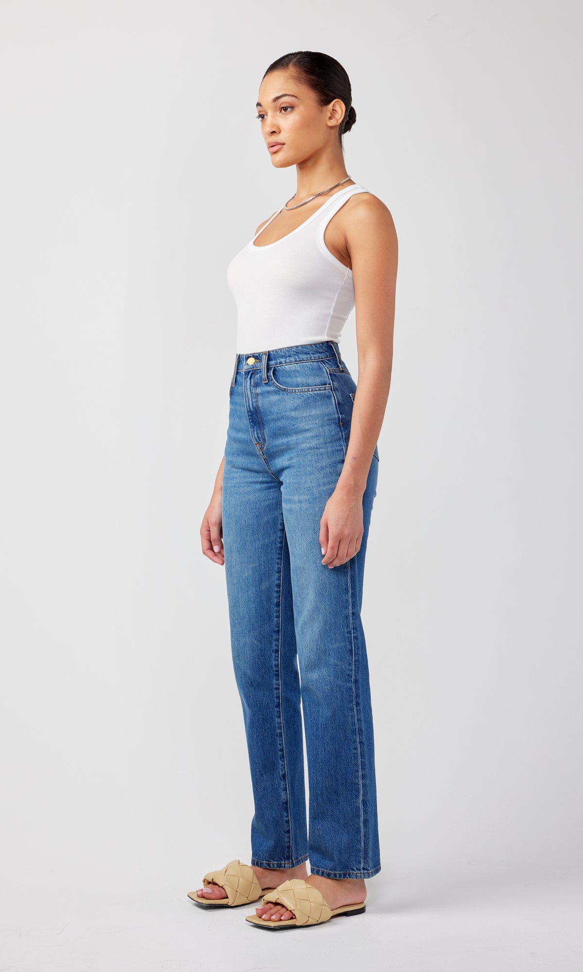 Ms. Triarchy High Rise Straight Leg