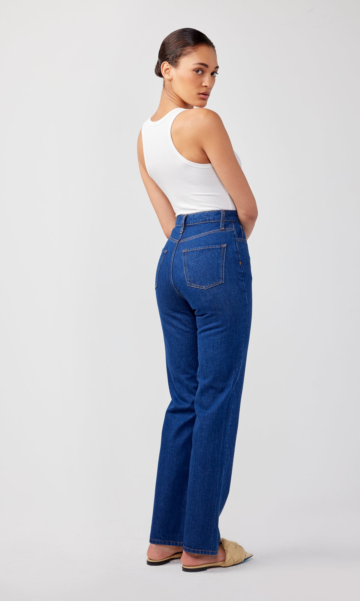 Ms. Triarchy High Rise Straight Leg