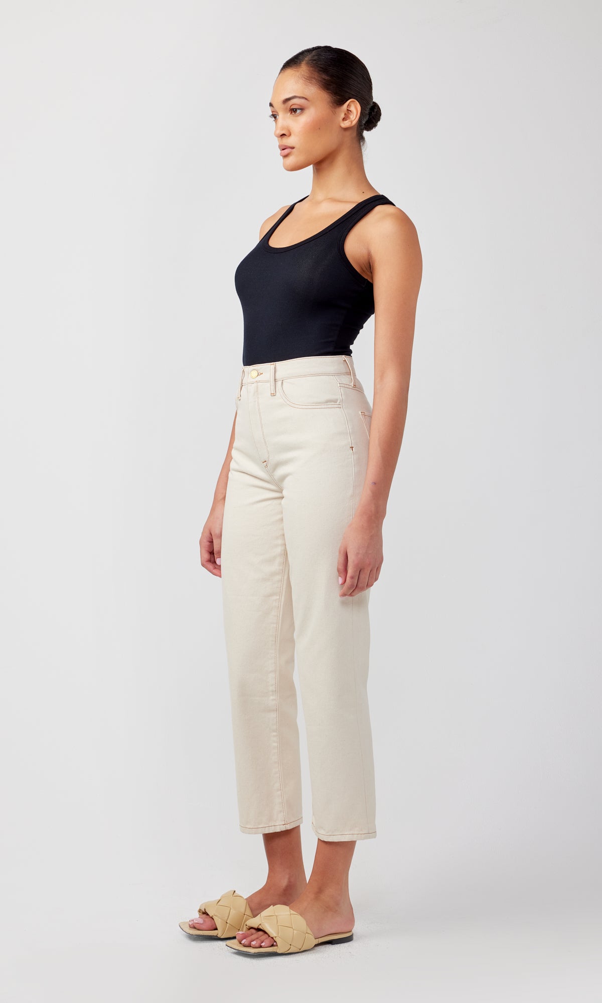 Ms Triarchy High Rise Relaxed Straight Crop