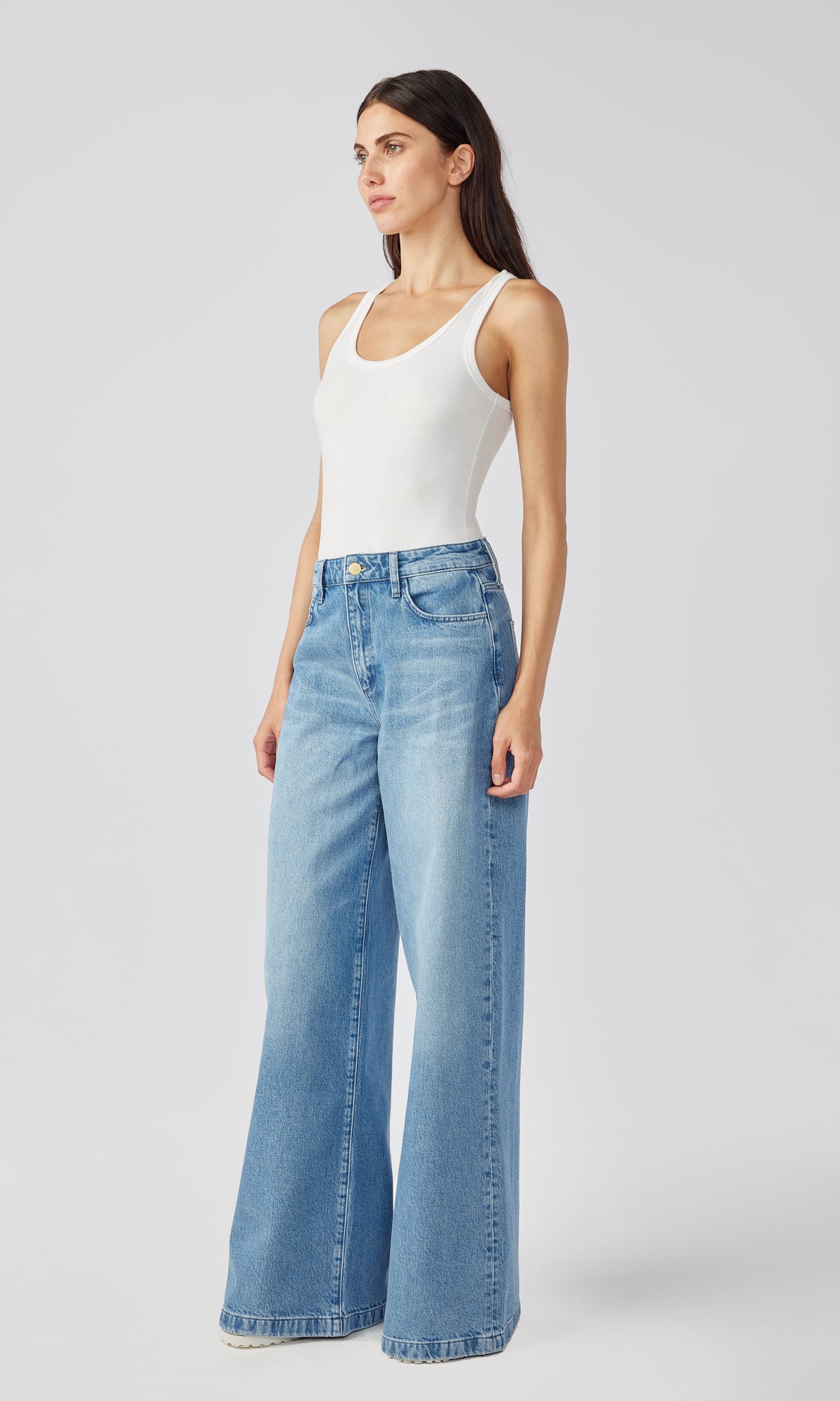 Ms. Fonda High Rise Wide Leg