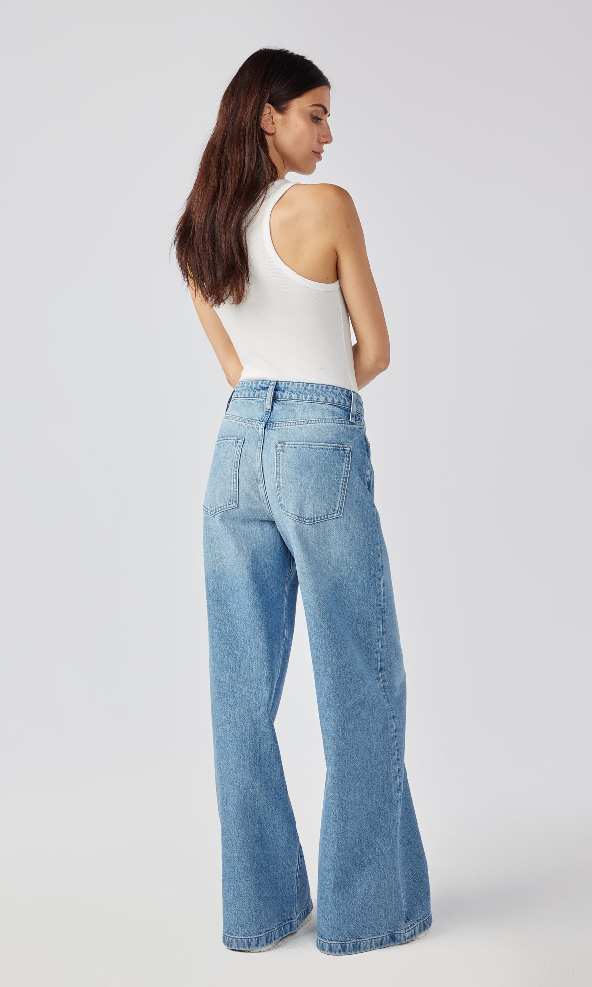 Ms. Fonda High Rise Wide Leg