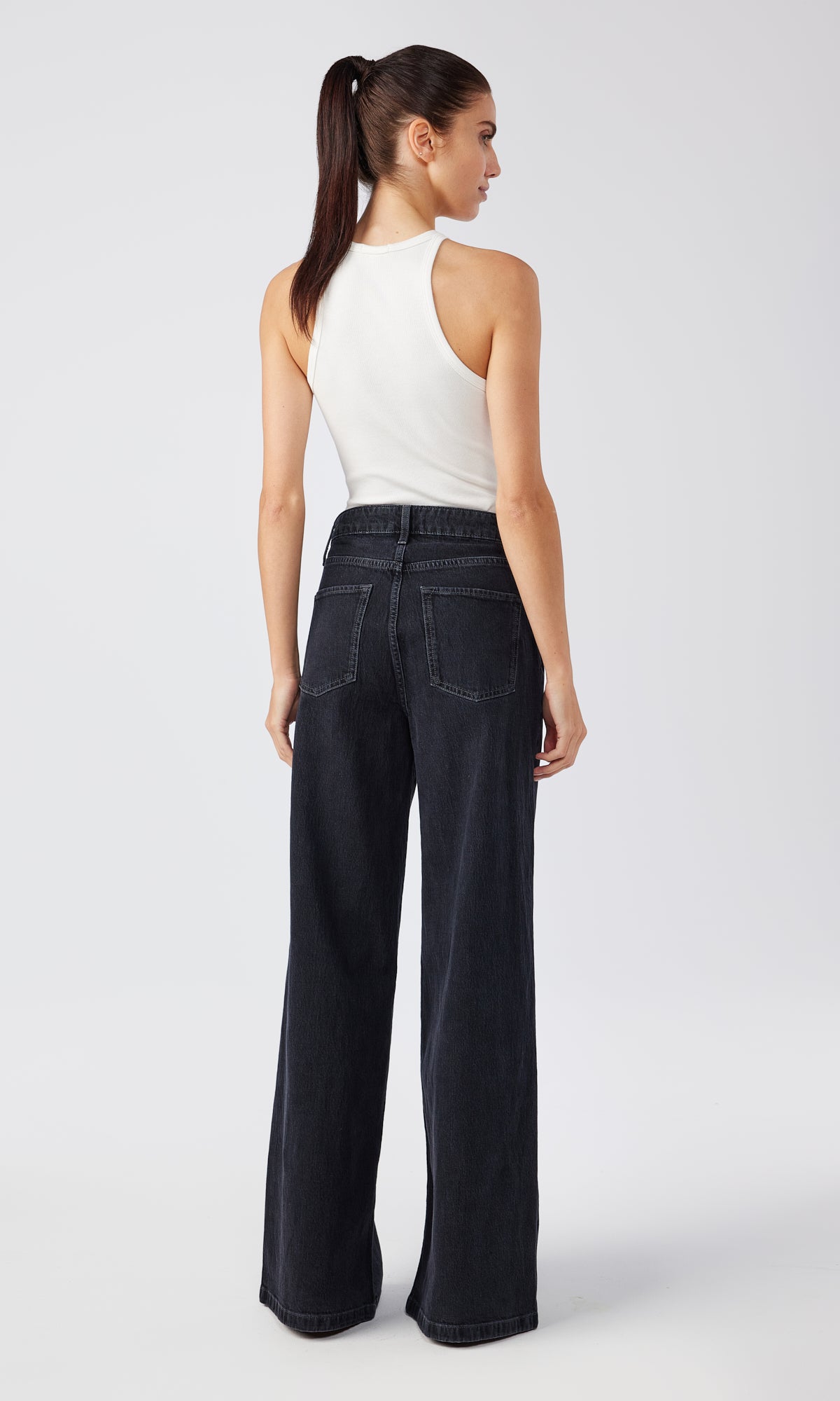 Ms. Fonda High Rise Wide Leg