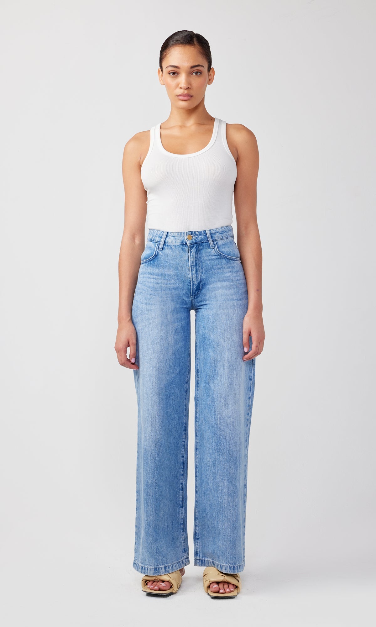 Ms. Fonda High Rise Wide Leg