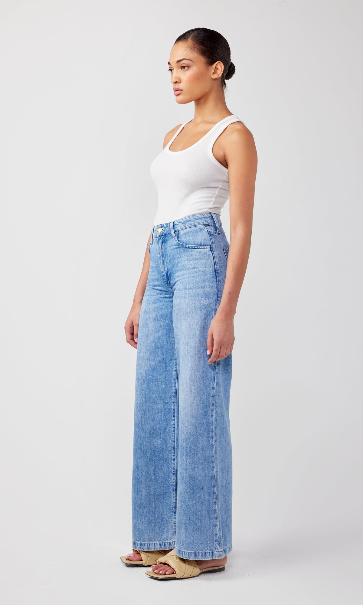 Ms. Fonda High Rise Wide Leg