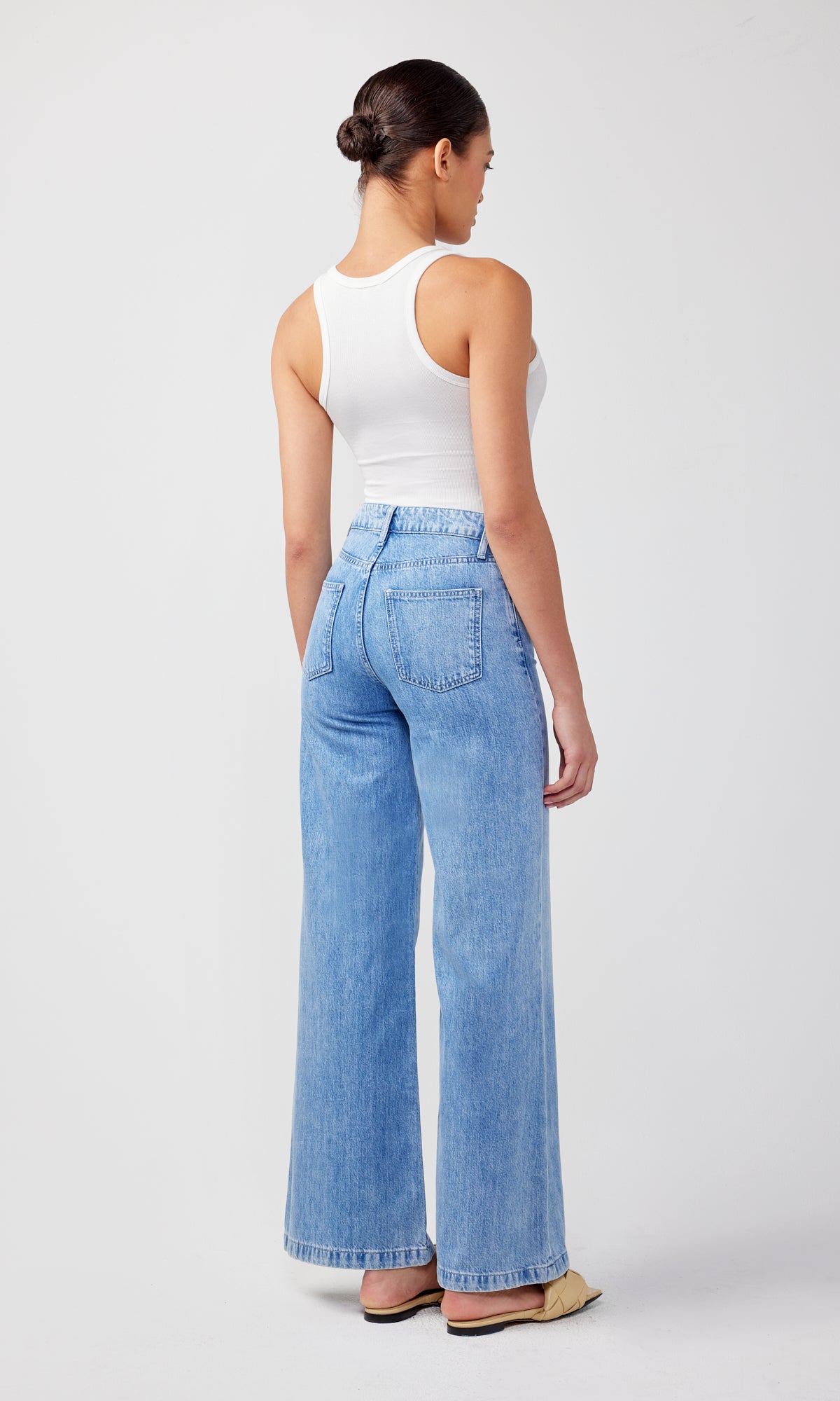 Ms. Fonda High Rise Wide Leg