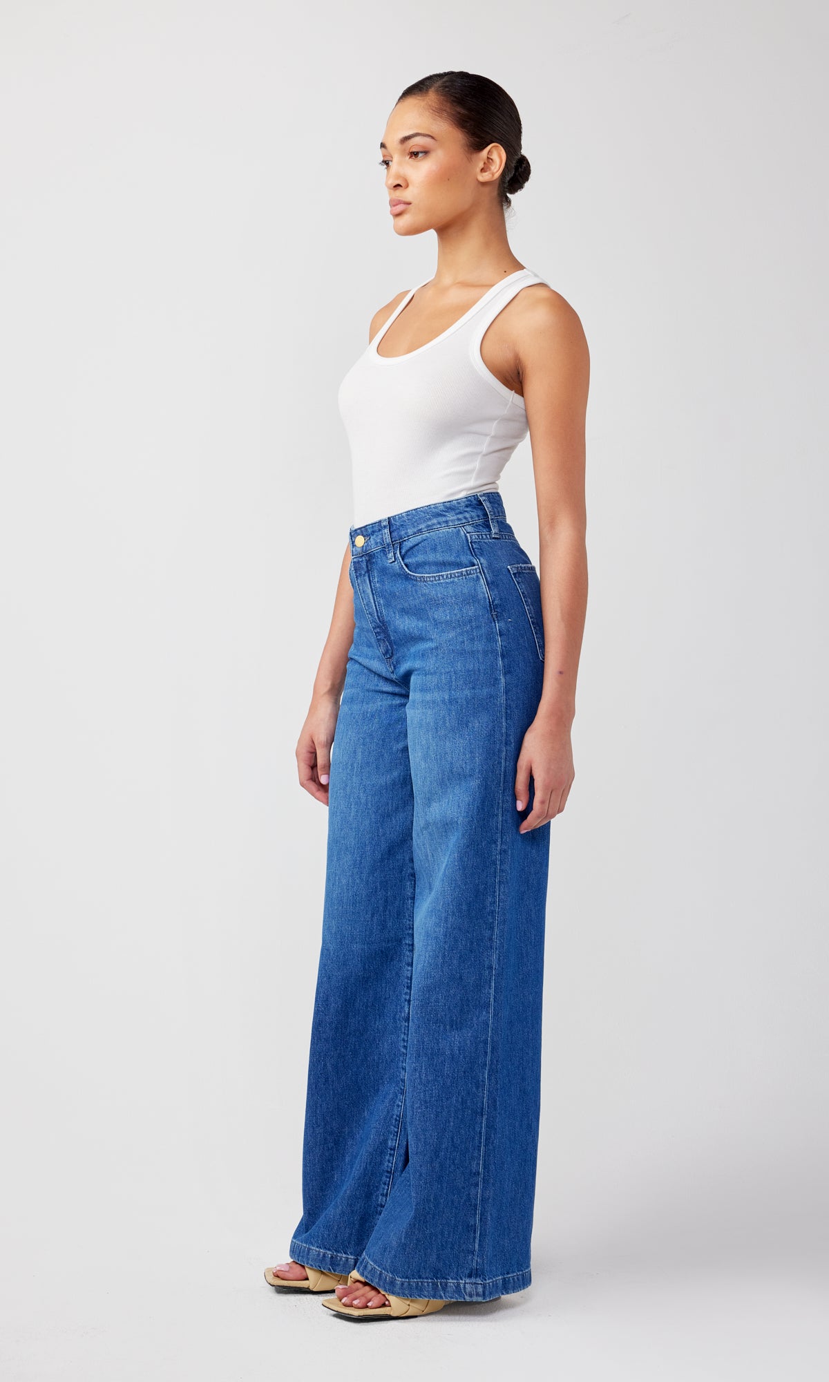 Ms. Fonda High Rise Wide Leg