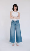 Extra Wide Straight Leg Cropped