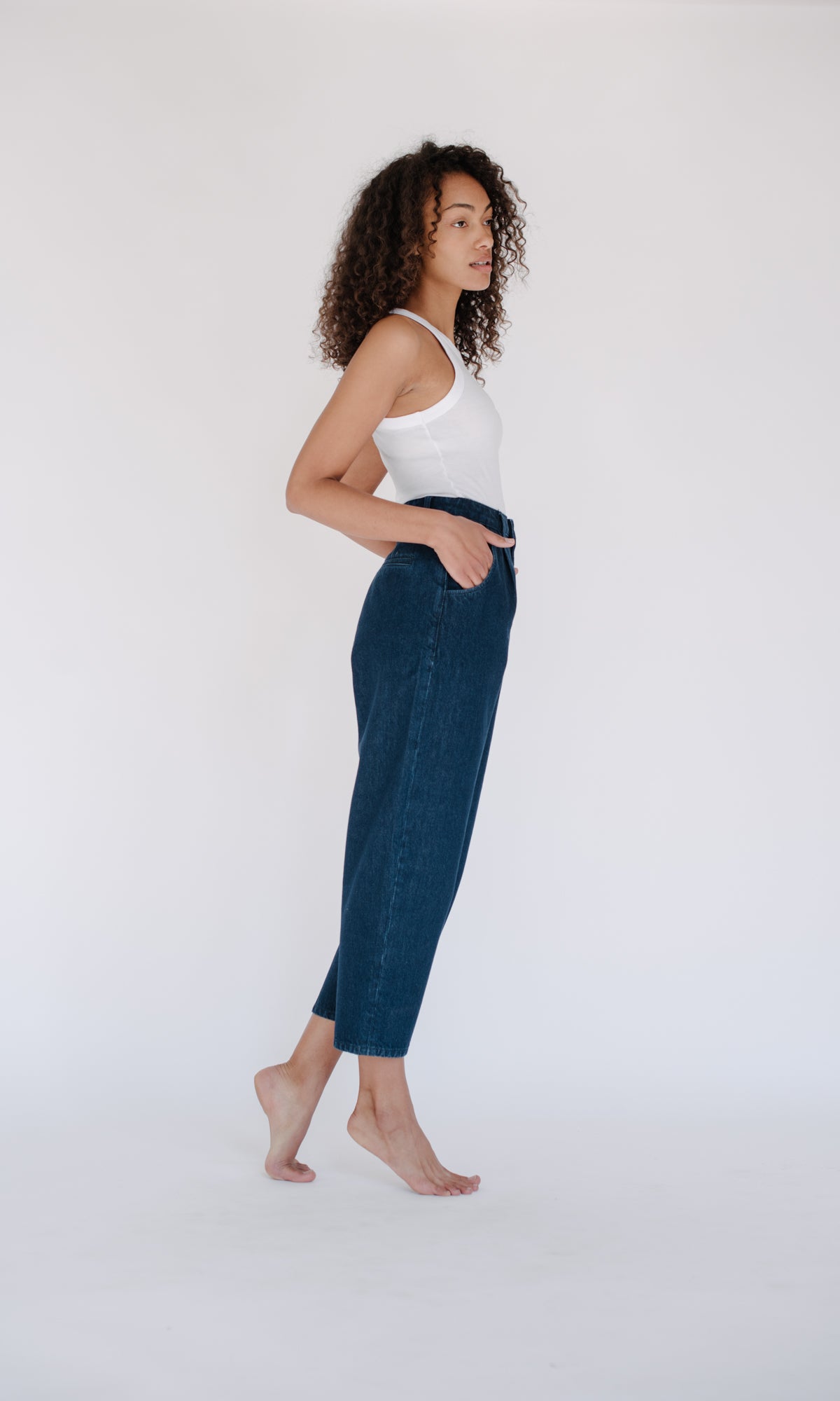 High Waisted Safari Pant