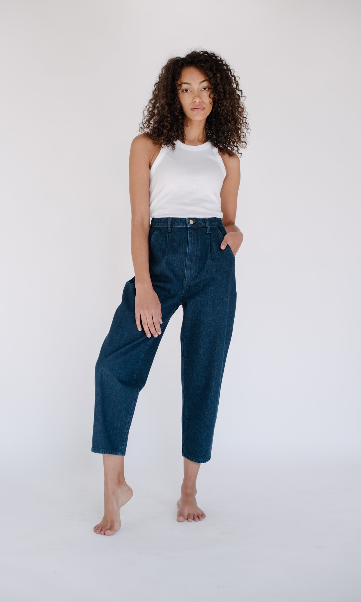 High Waisted Safari Pant