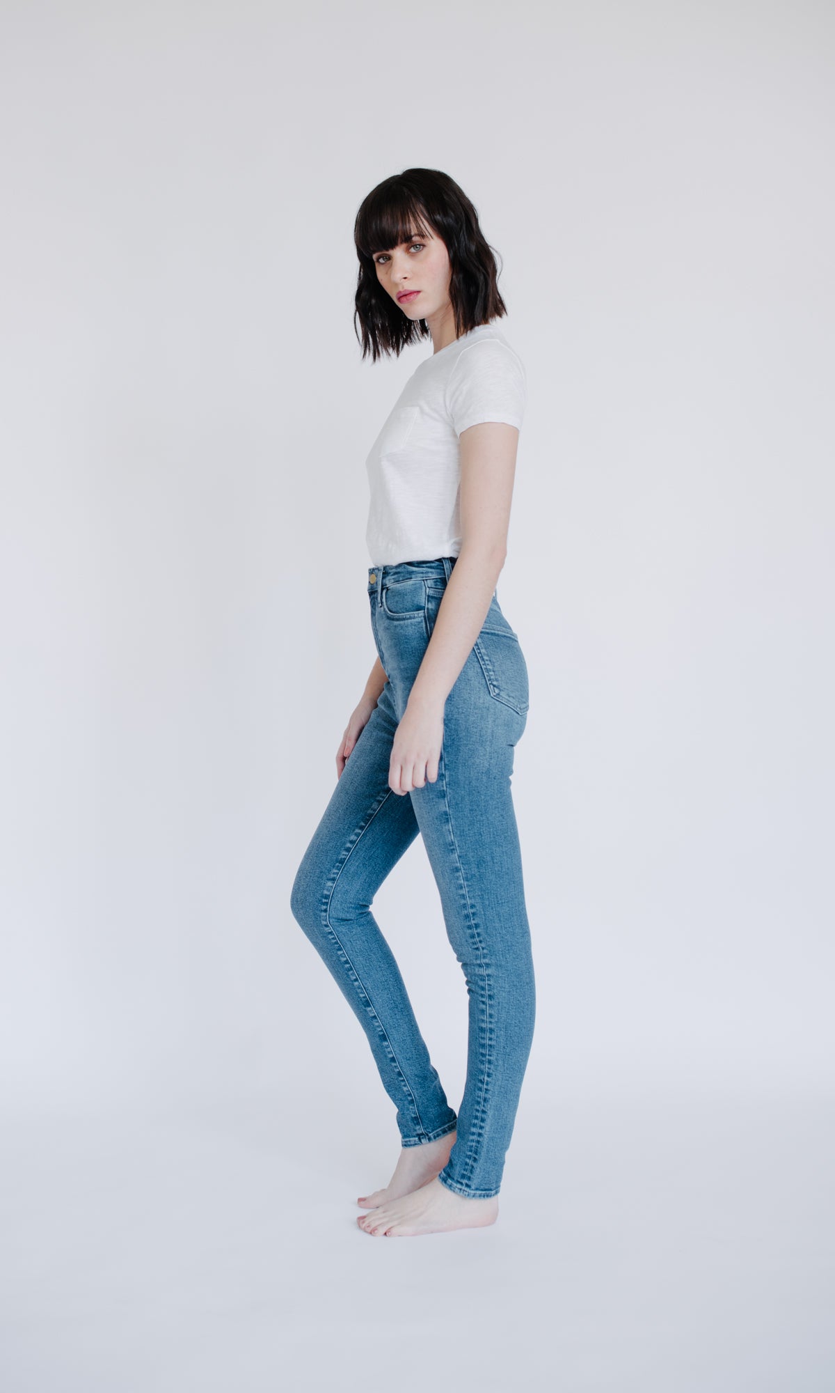 High Rise Skinny Jean