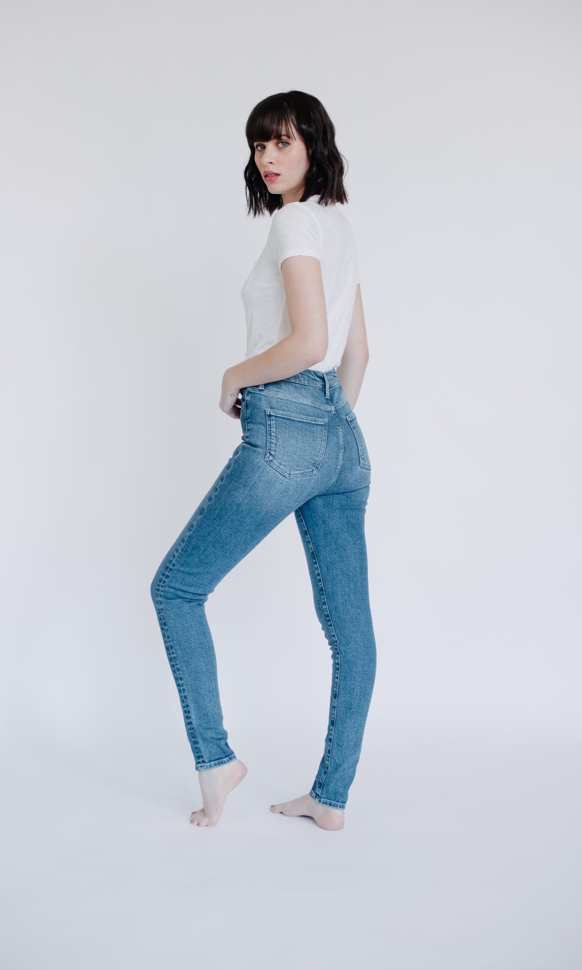 High Rise Skinny Jean