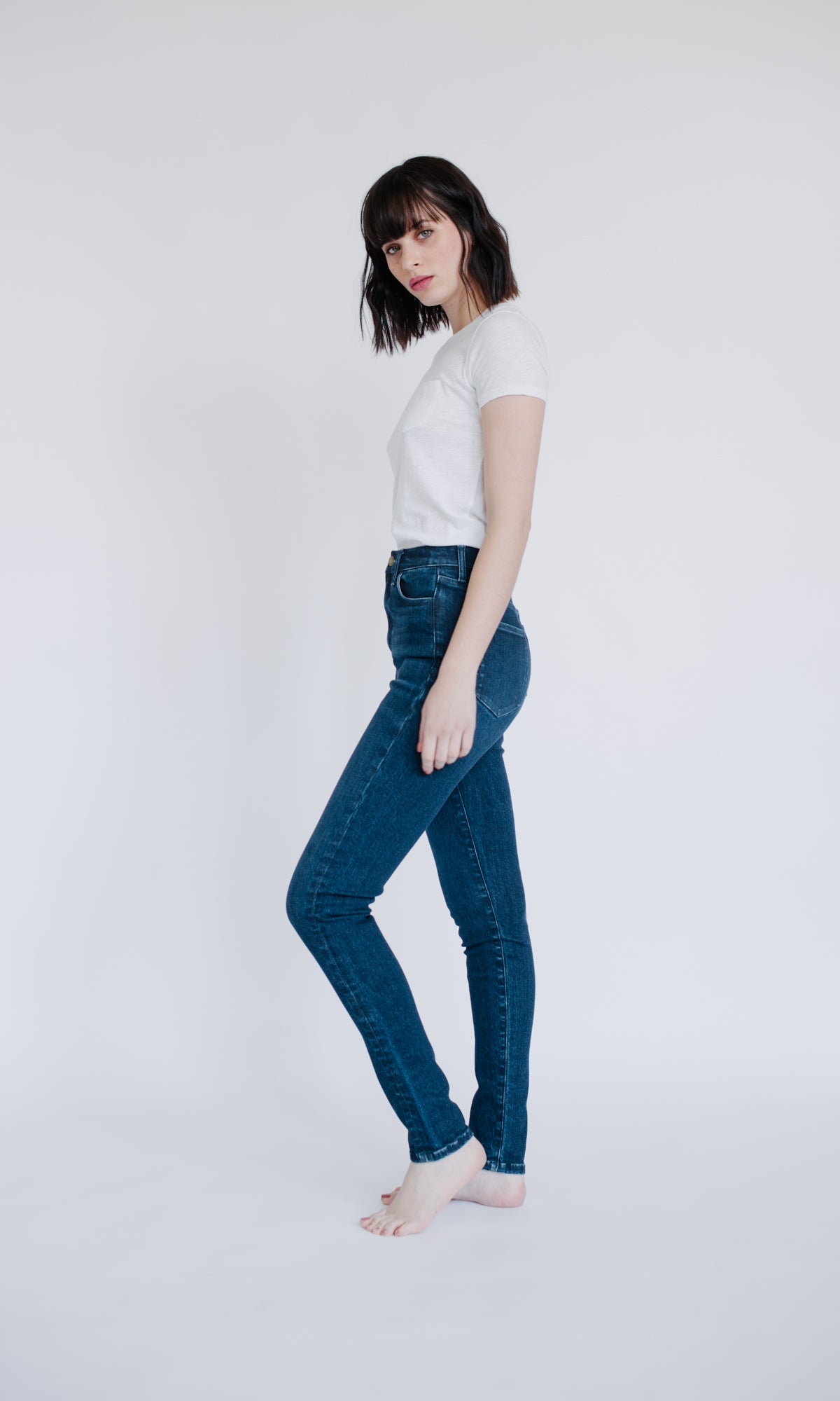 High Rise Skinny Jean