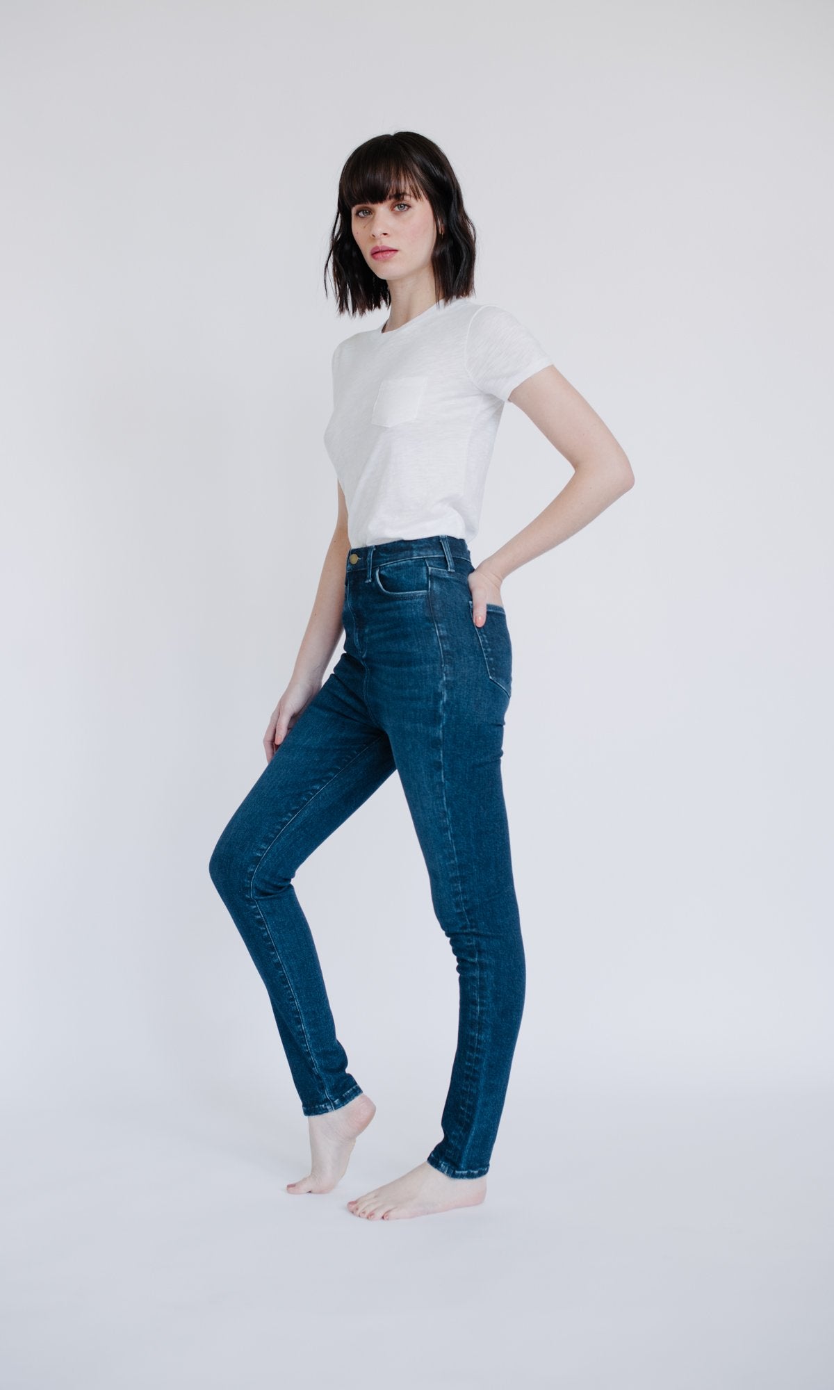 High Rise Skinny Jean