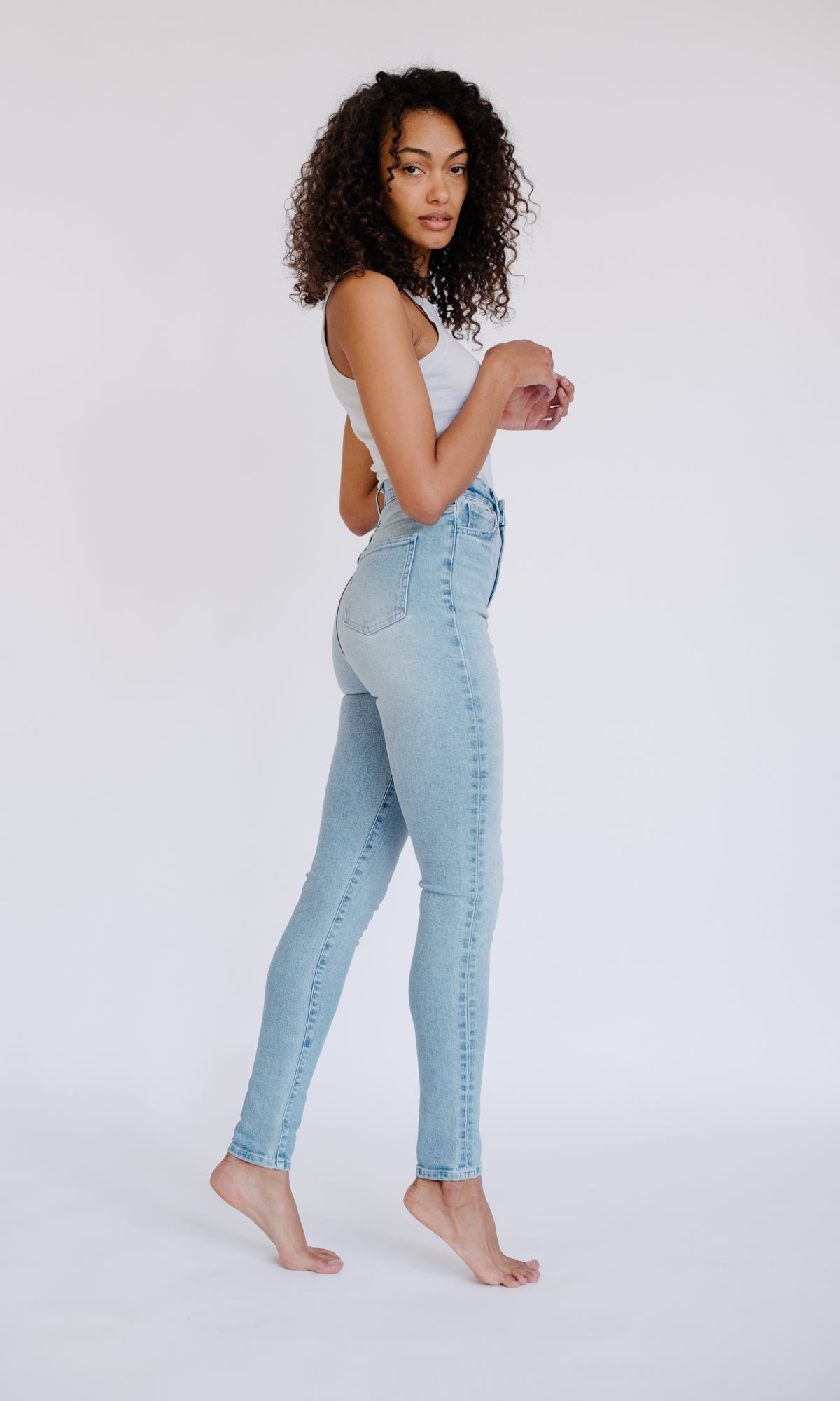 High Rise Skinny Jean