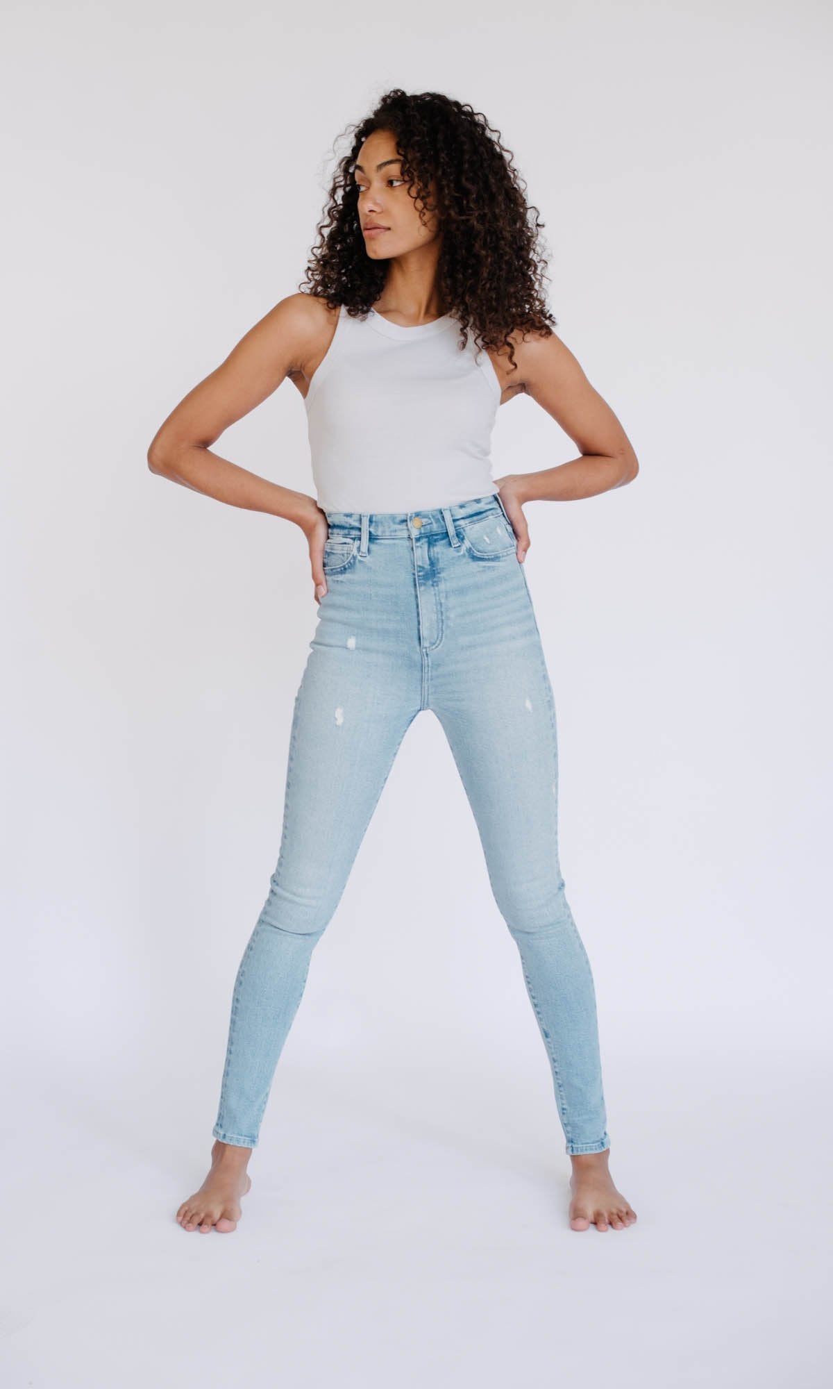 High Rise Skinny Jean