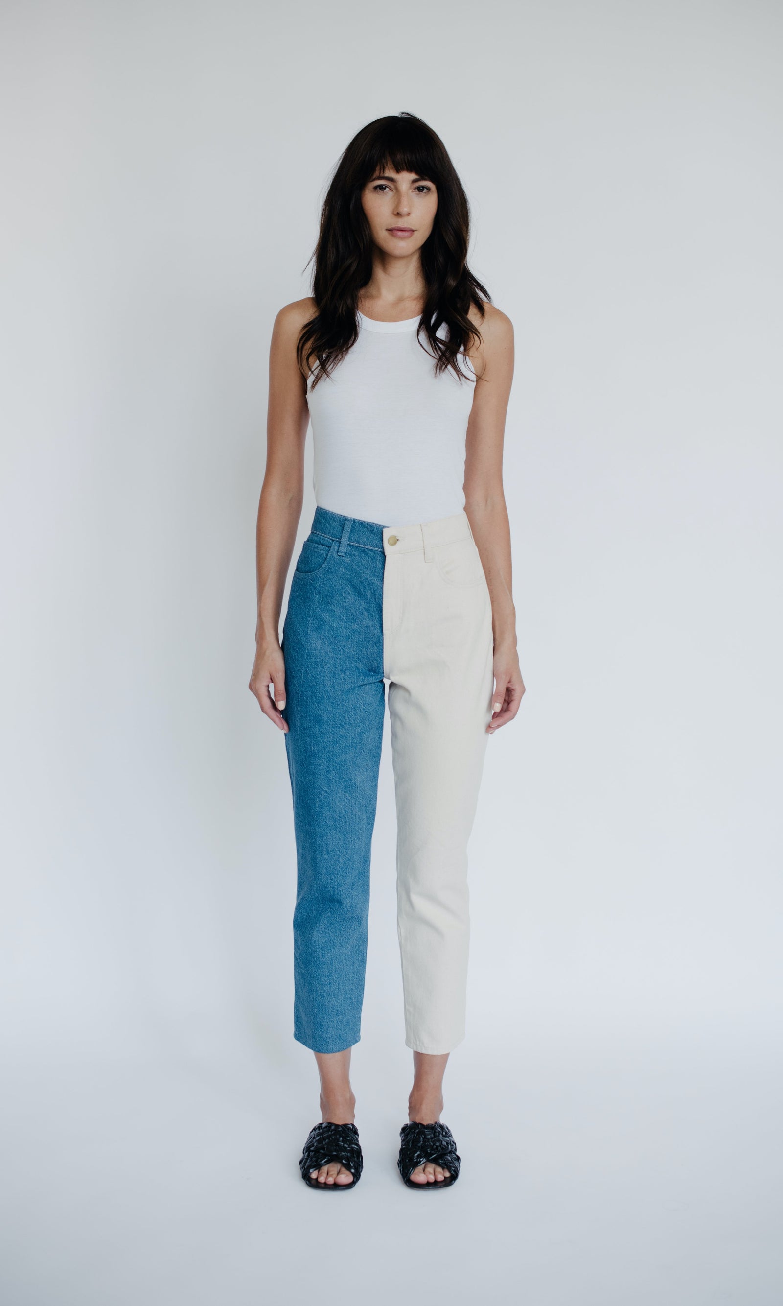 High Rise Slim Straight