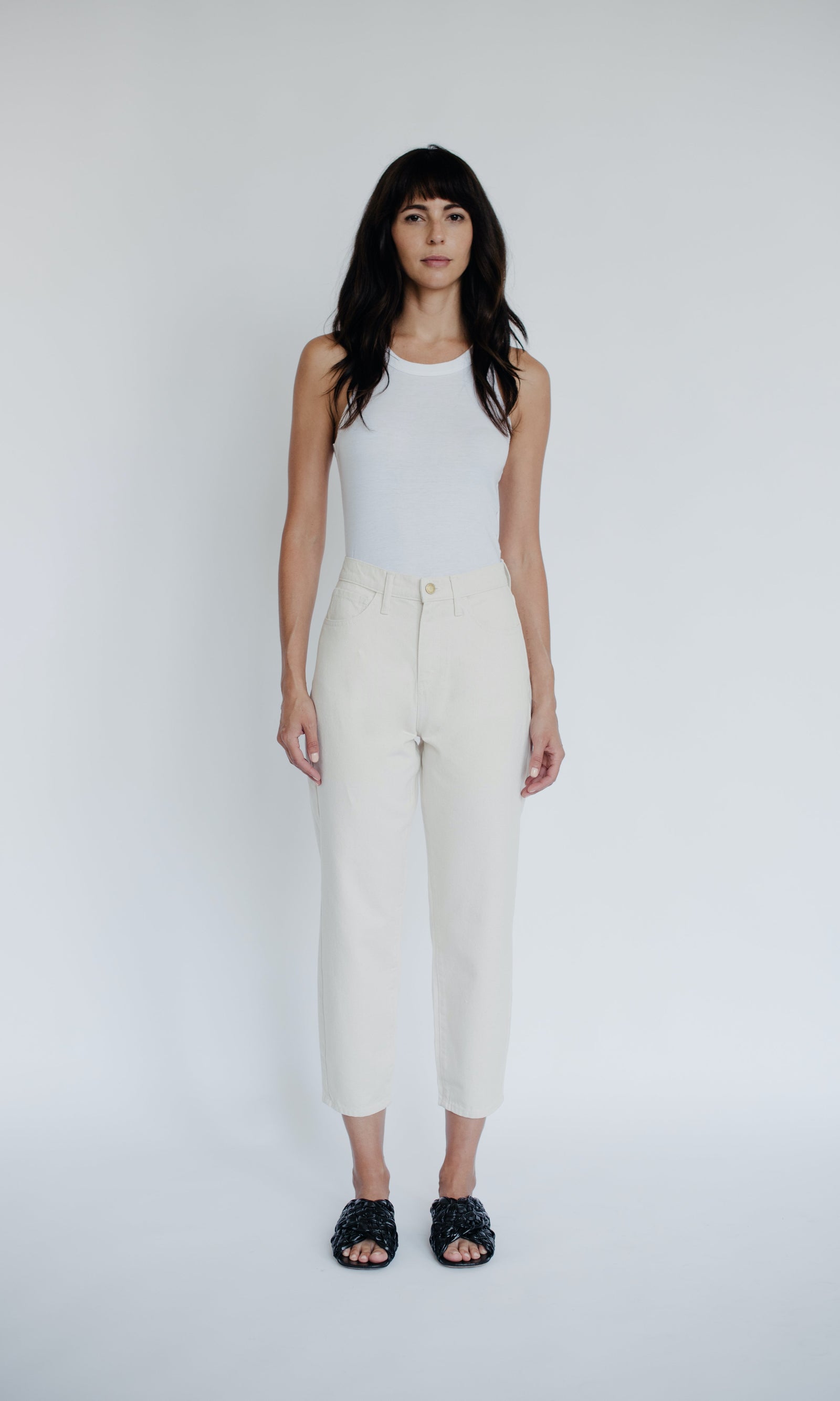 High Rise Relaxed Crop