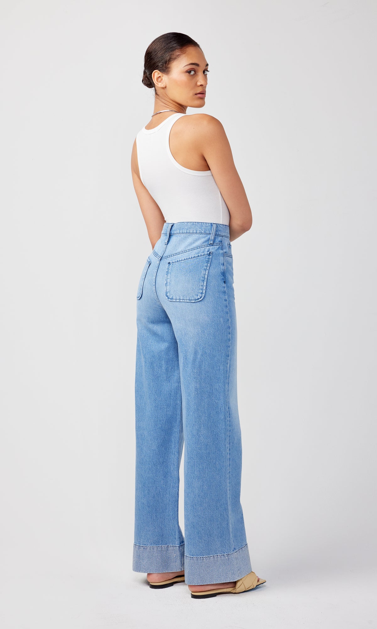 Ms. Callis High Rise Wide Leg Jean