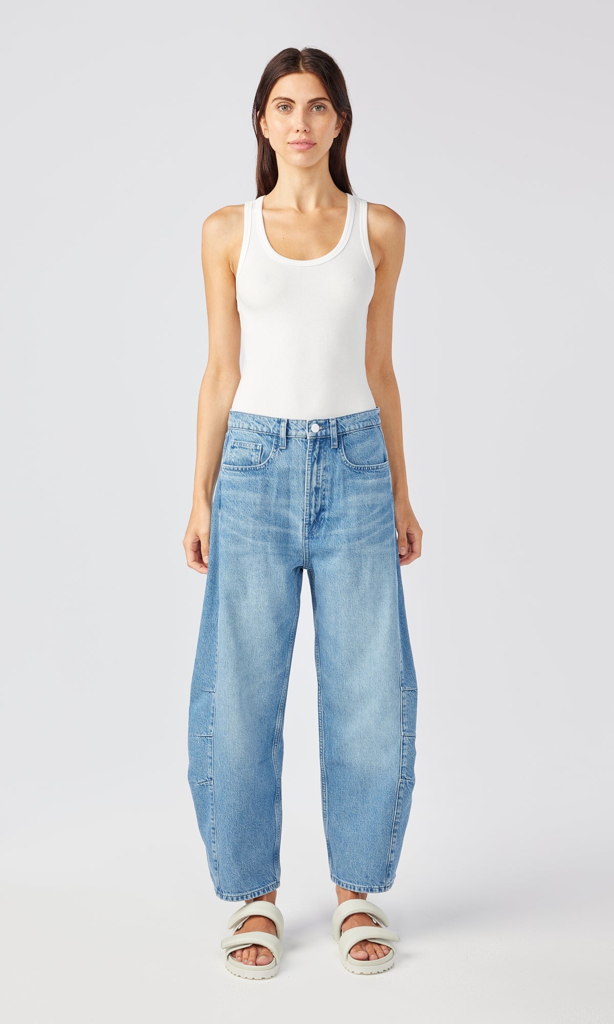 Ms. Walker Mid Rise Constructed Jean