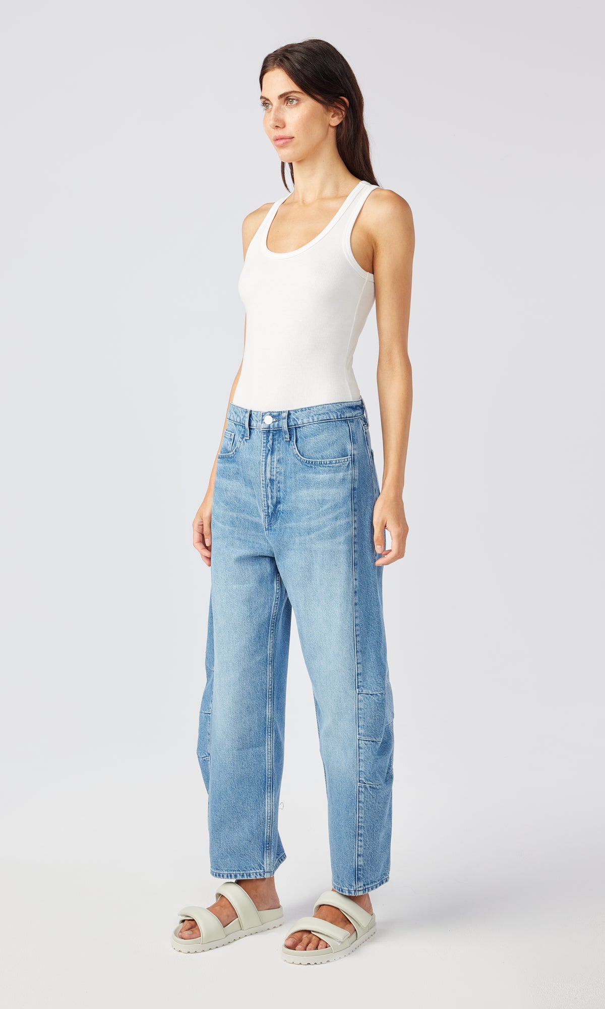 Ms. Walker Mid Rise Constructed Jean