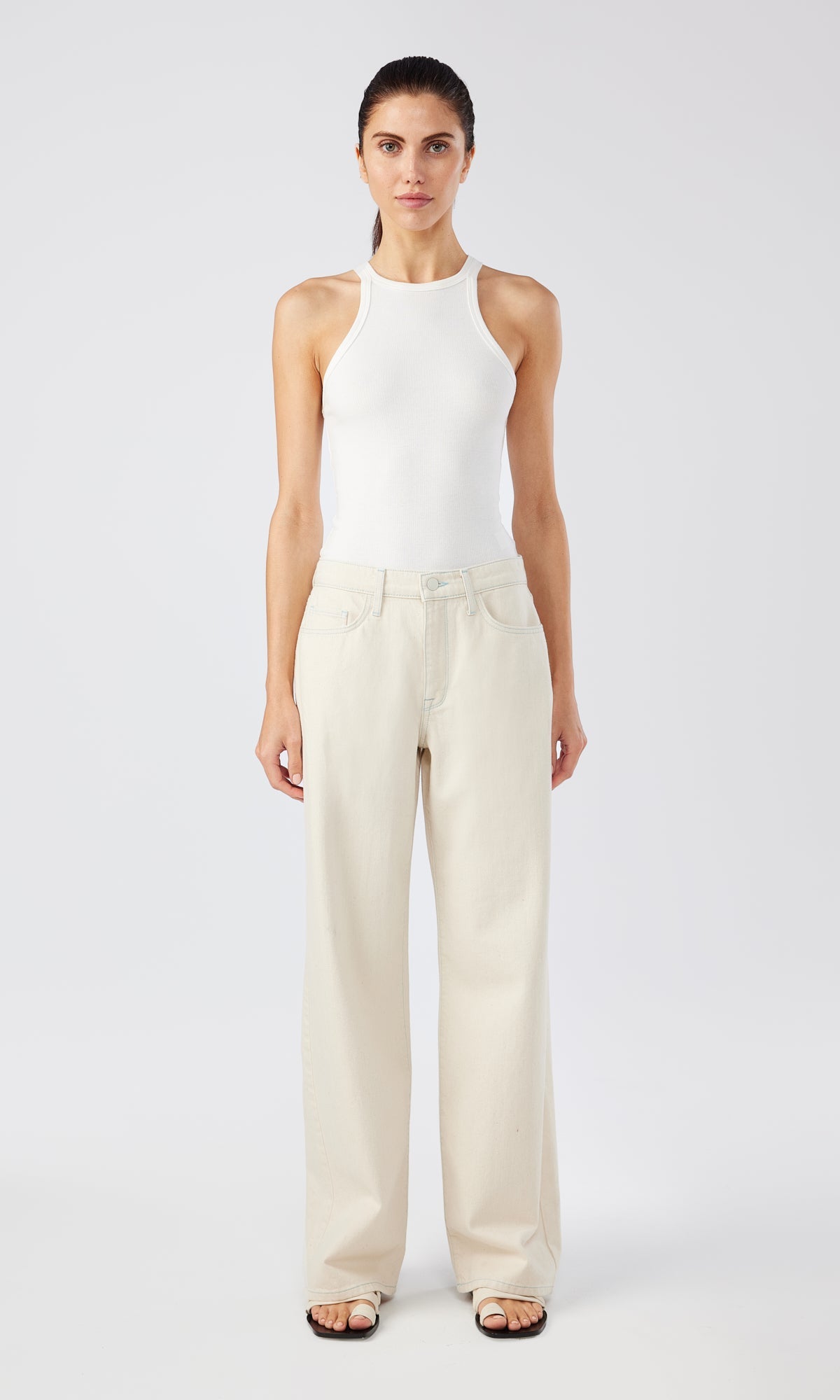 Ms. Sparrow Mid Rise Baggy Jean