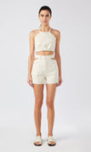 Ms. Stone Cut-Out High Rise Short