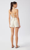 Ms. Stone Cut-Out High Rise Short