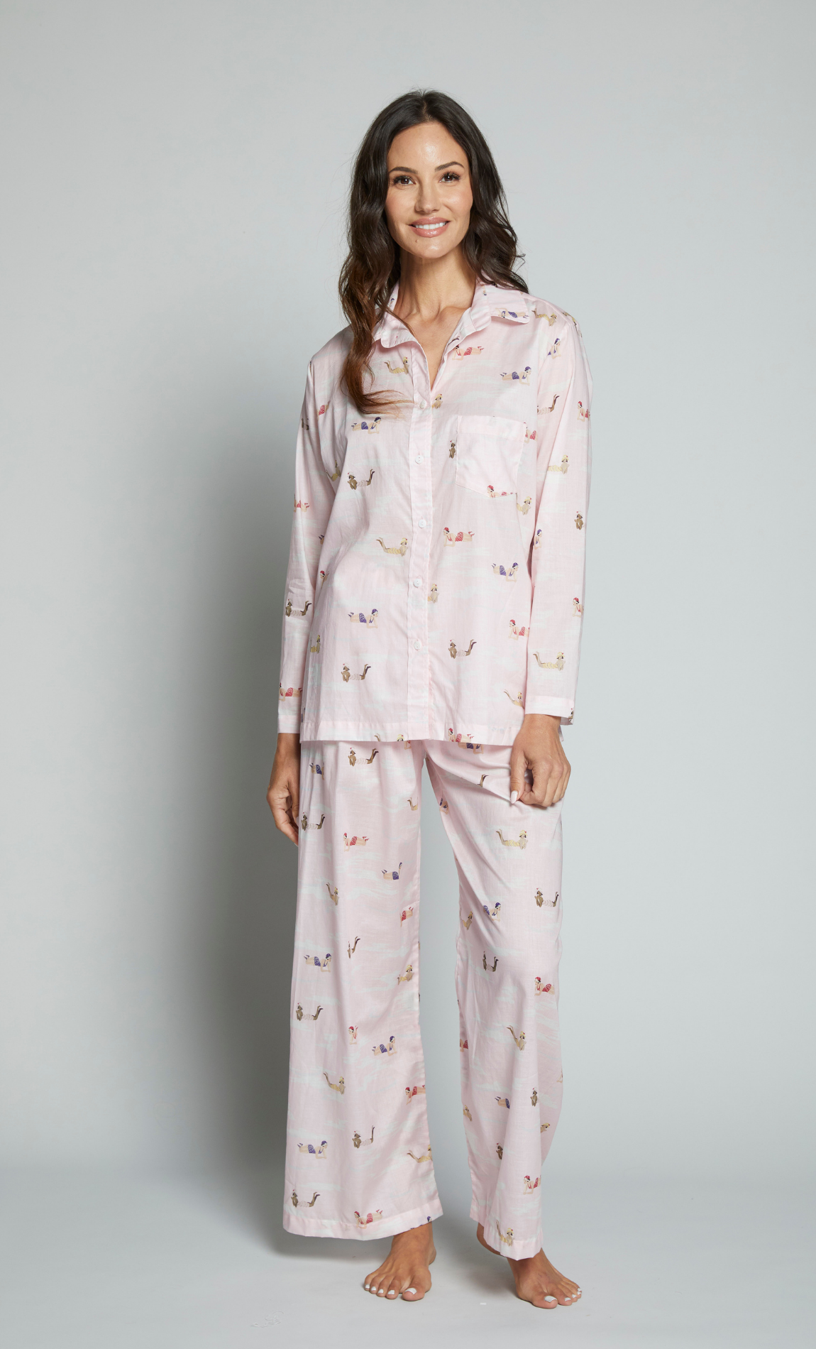 Sunbathers Pajama Set