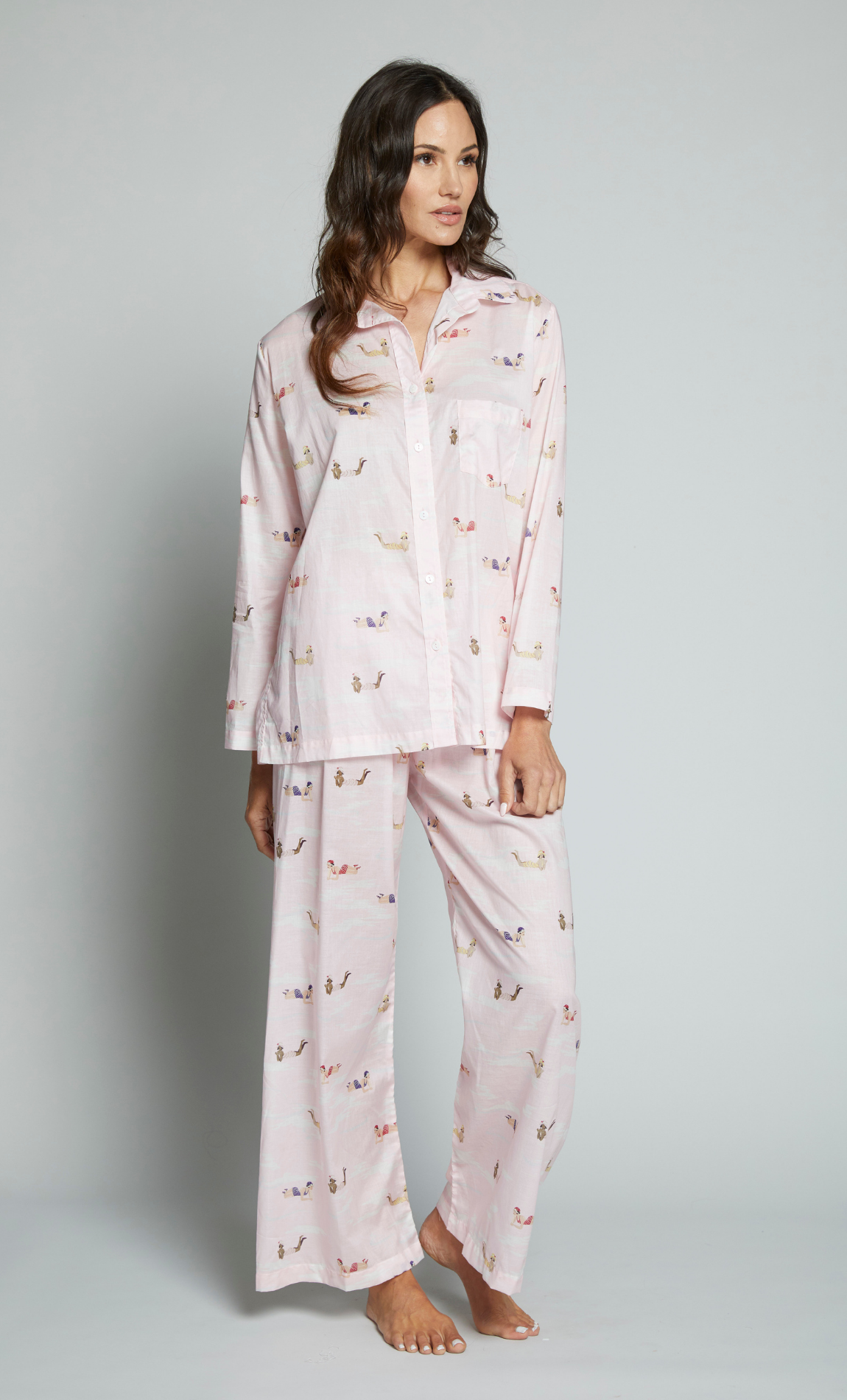 Sunbathers Pajama Set