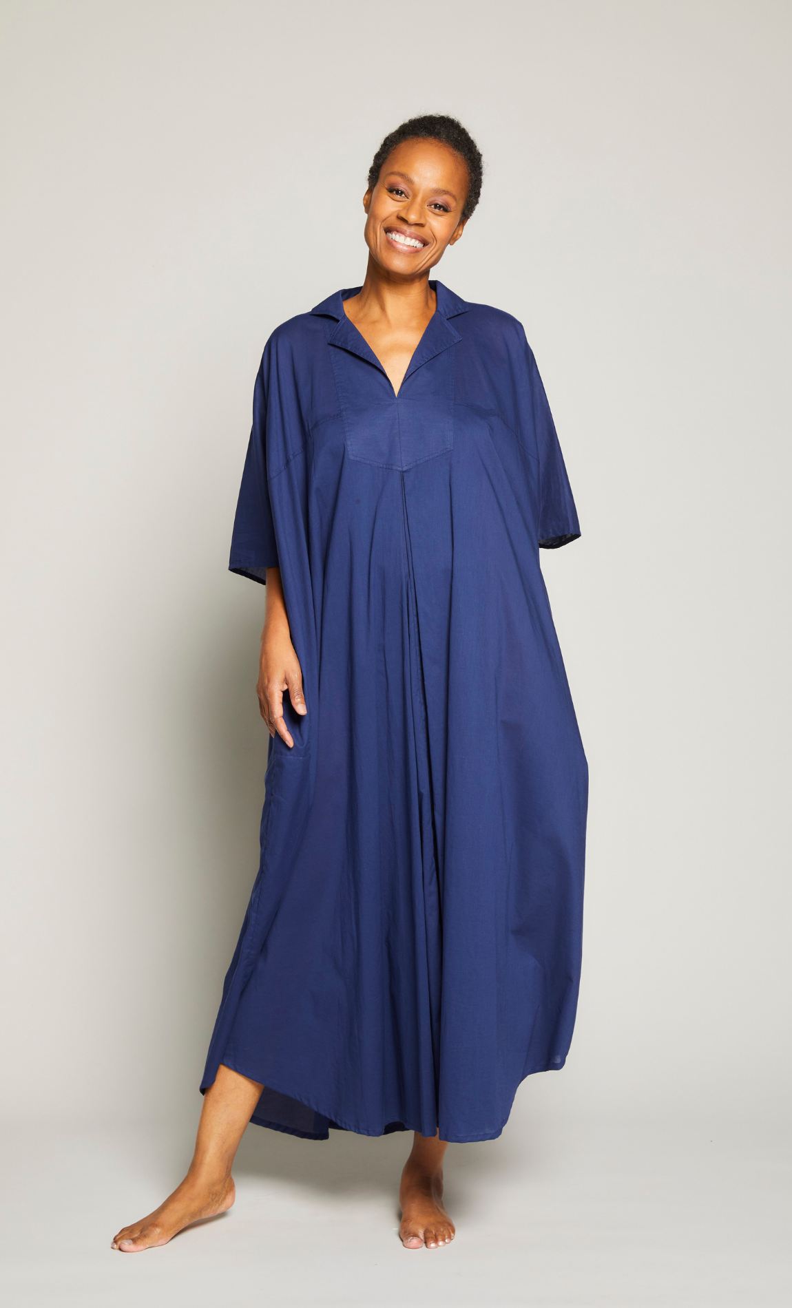 Long Cotton Kaftan