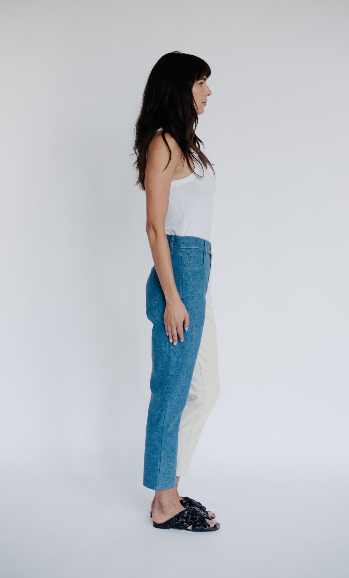 High Rise Slim Straight