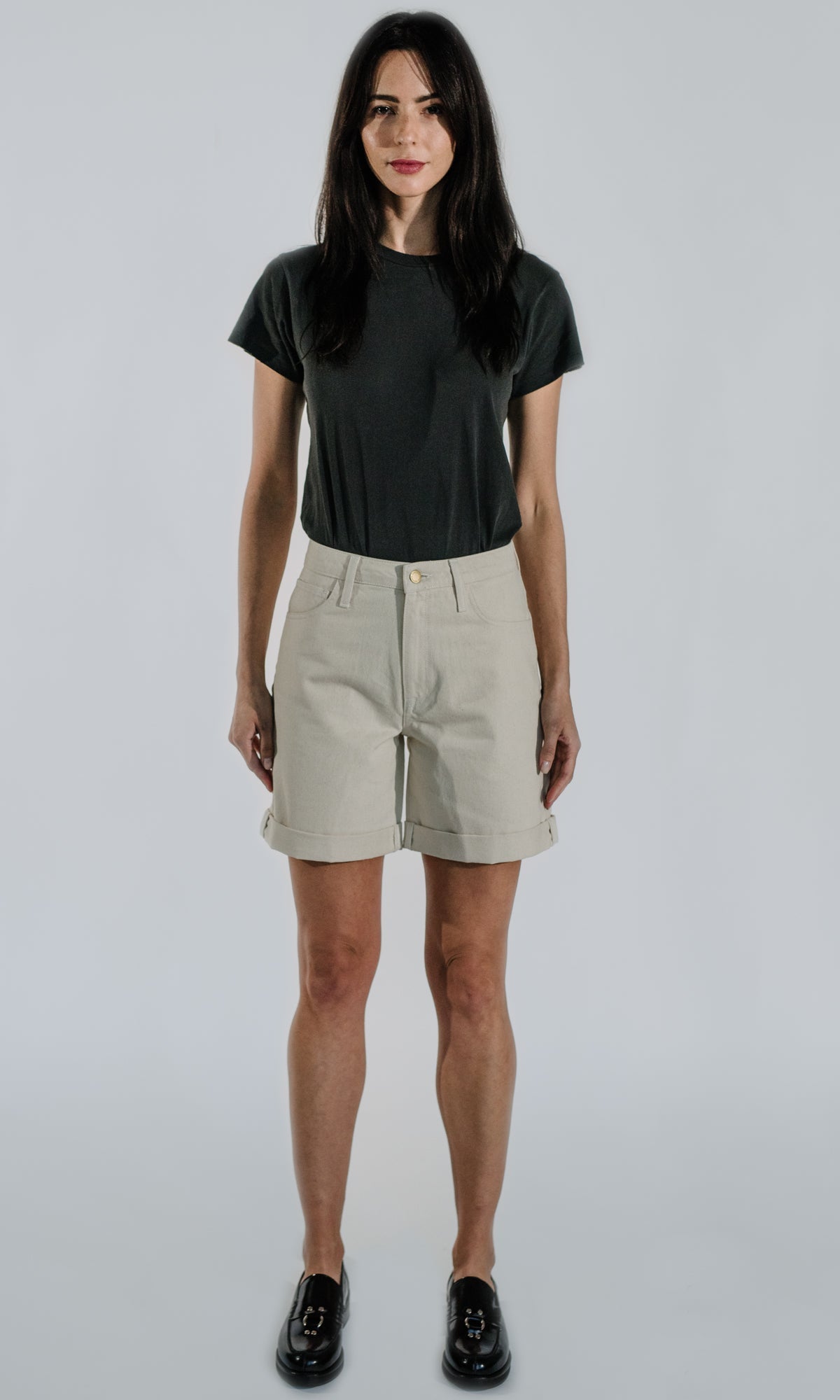 Mirada Mid Rise Rolled Short