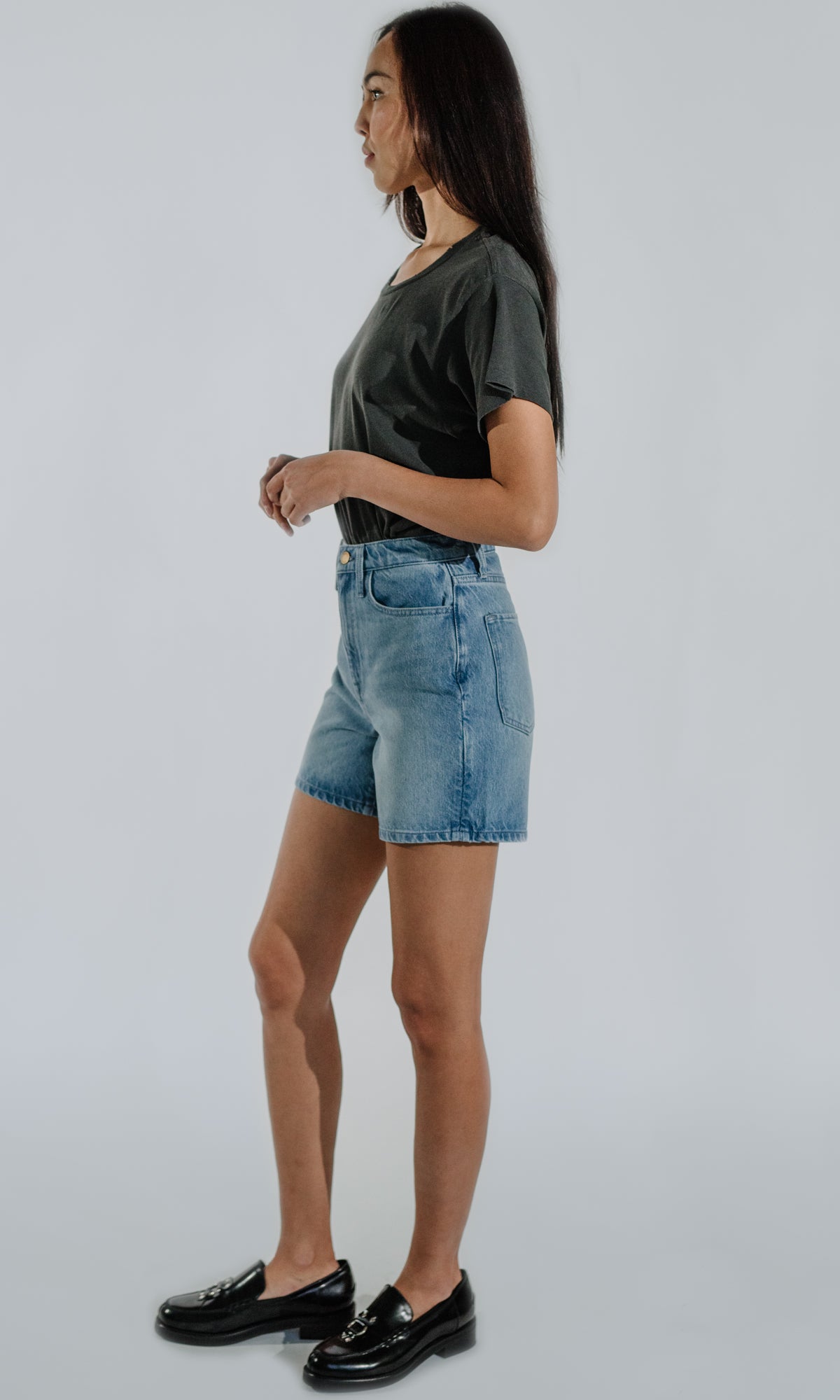 Ms. Triarchy High Relaxed Short