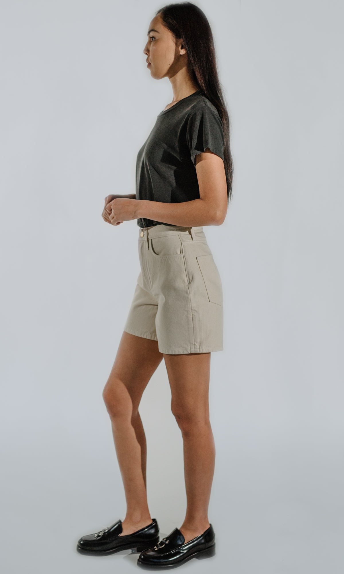 Ms. Triarchy High Relaxed Short