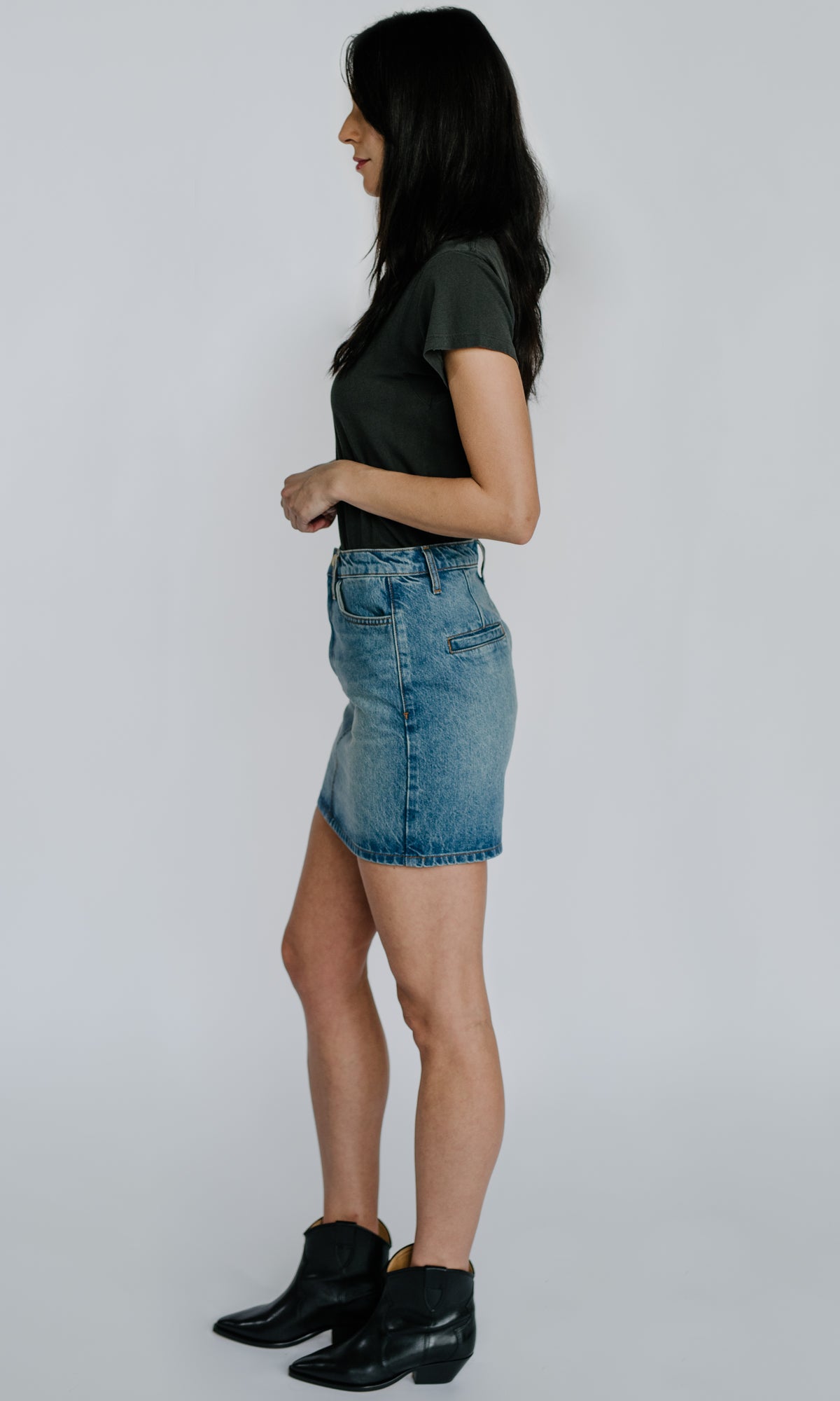 Ms. Triarchy Mid Rise Skirt