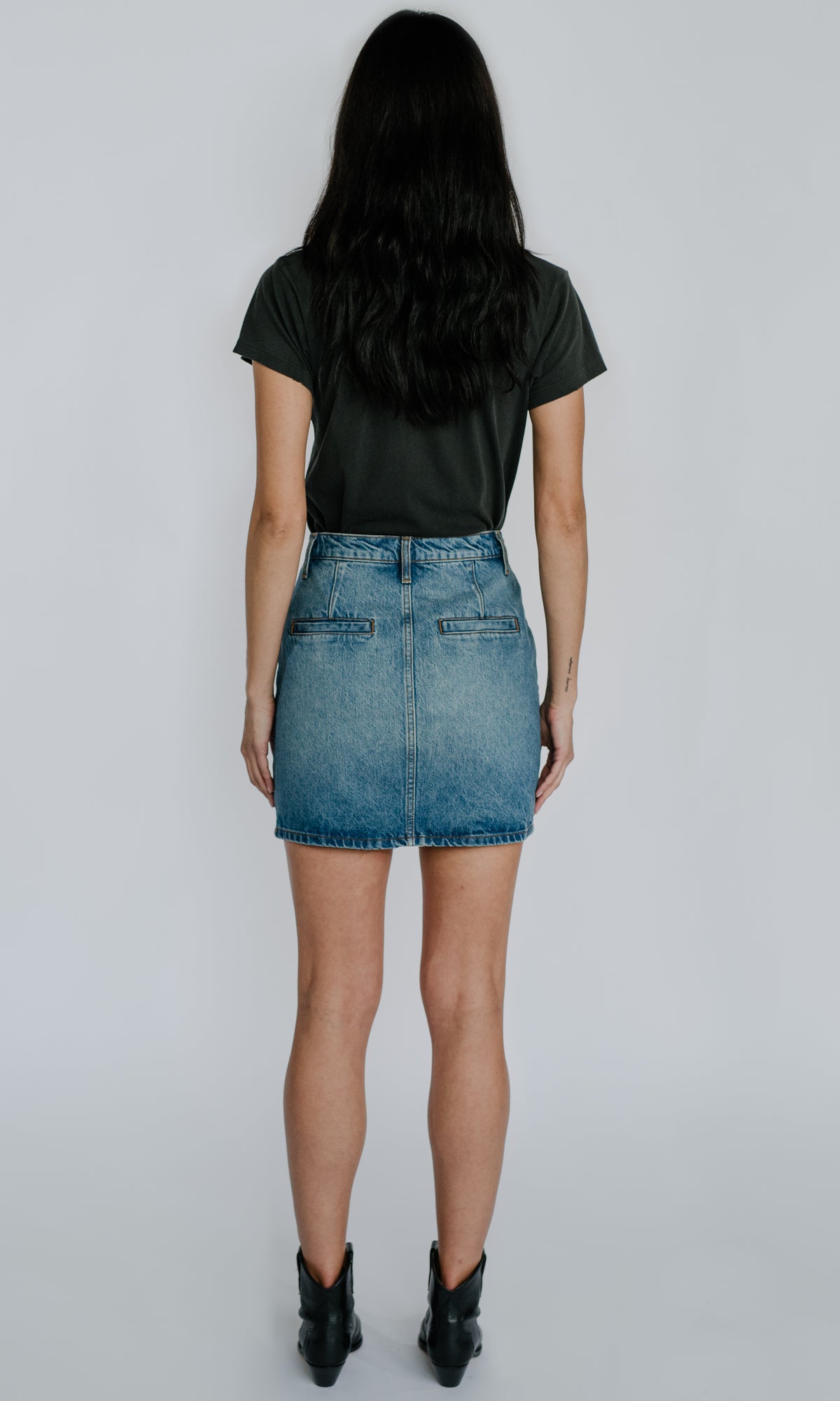 Ms. Triarchy Mid Rise Skirt