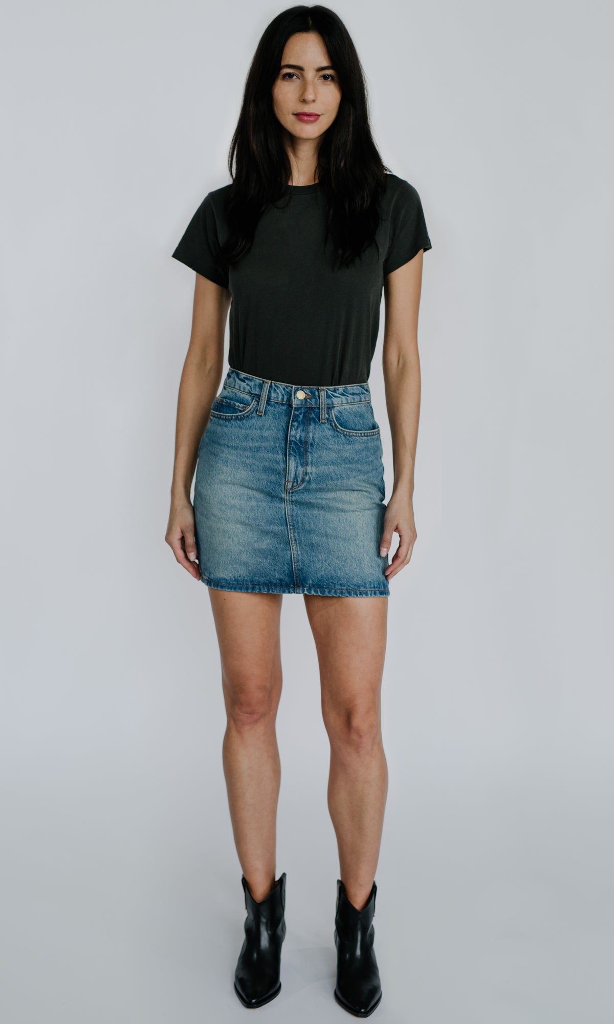 Ms. Triarchy Mid Rise Skirt