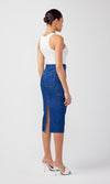 Ms. Cali High Waisted Button Up Cargo Skirt