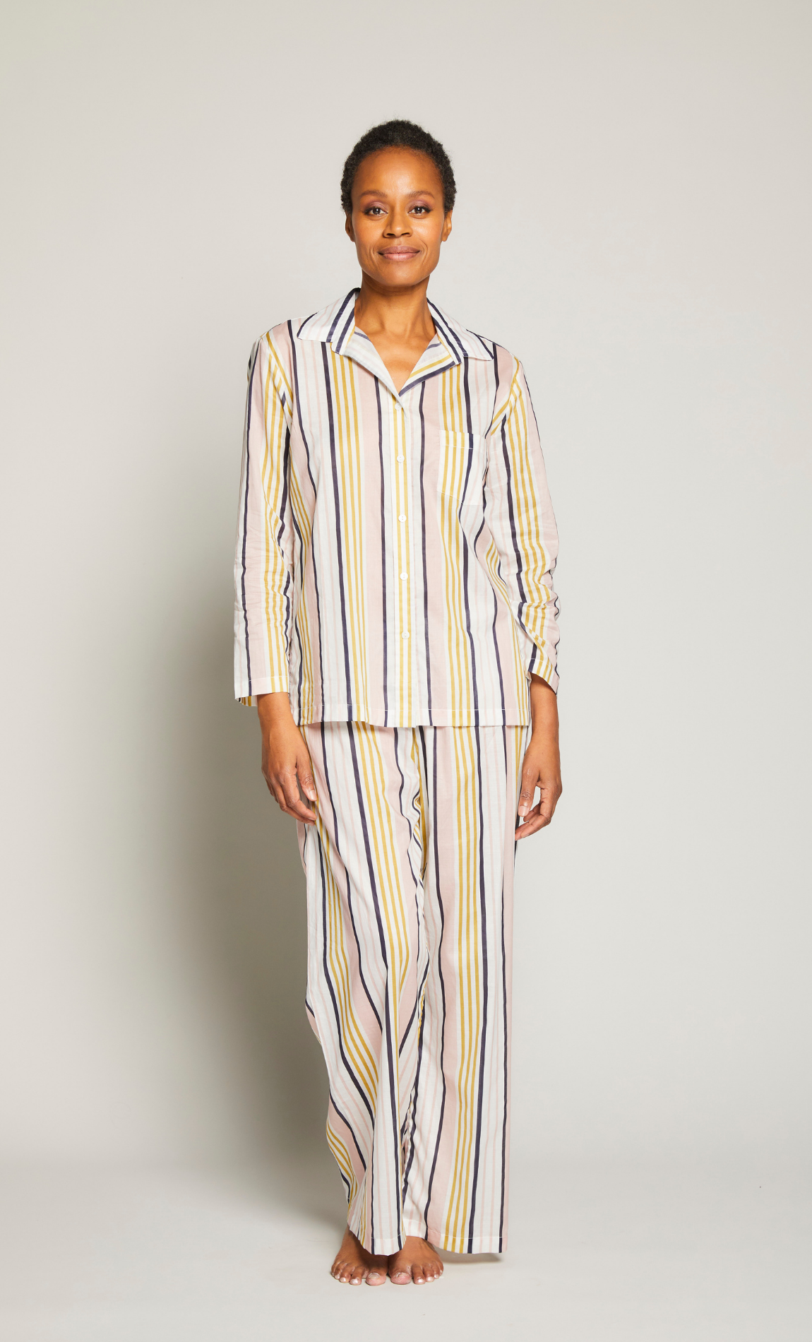 Striped Pajama Set