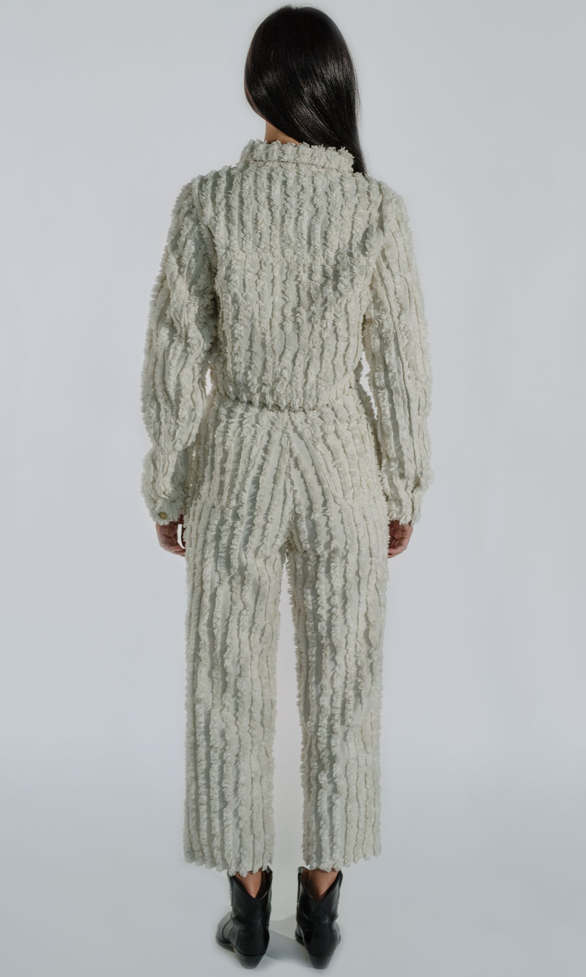 Ms. Triarchy Denim Shearling Jacket