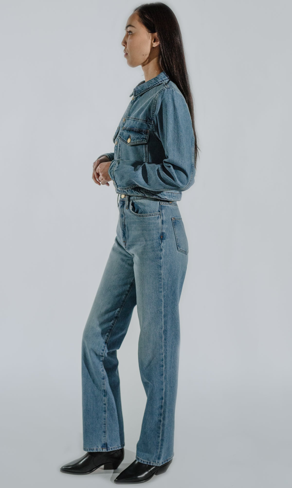 Ms. Onassis Boxy Crop Jacket