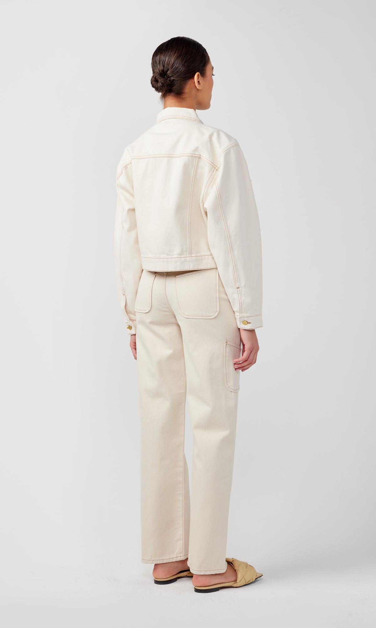 Ms. Cali Oversized Crop Cargo Jacket