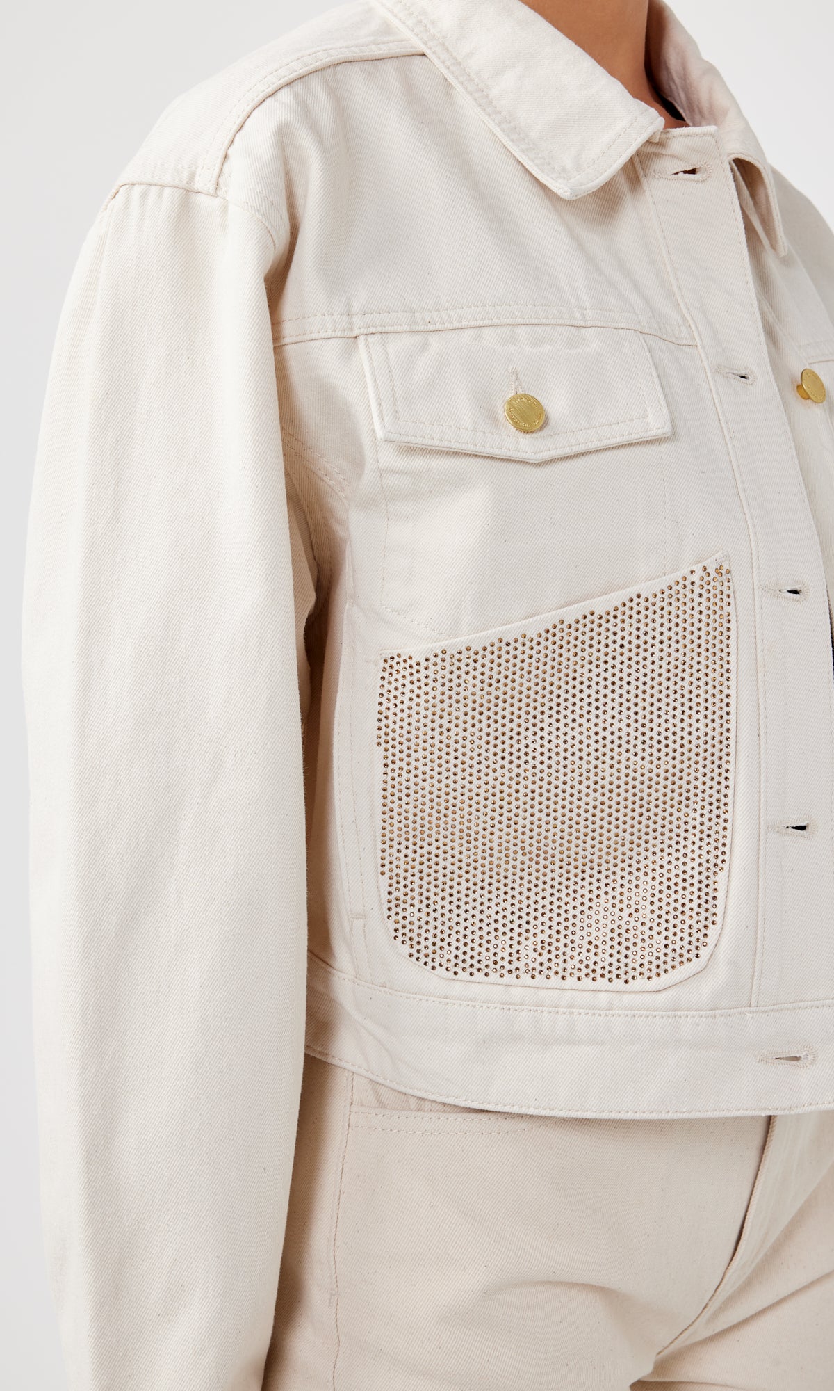 Ms. Cali Oversized Crop Cargo Jacket