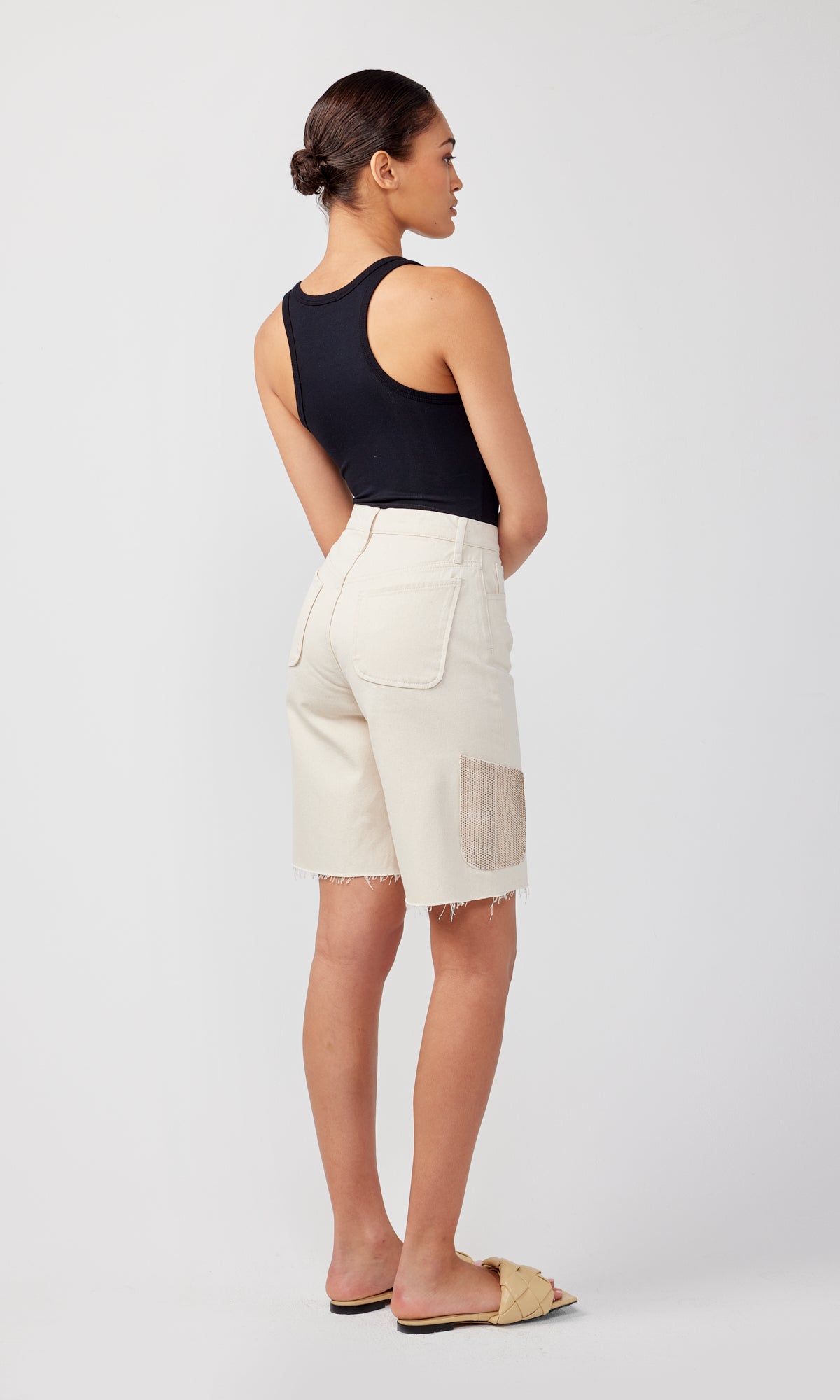 Ms. Cali Cut Off Cargo Short