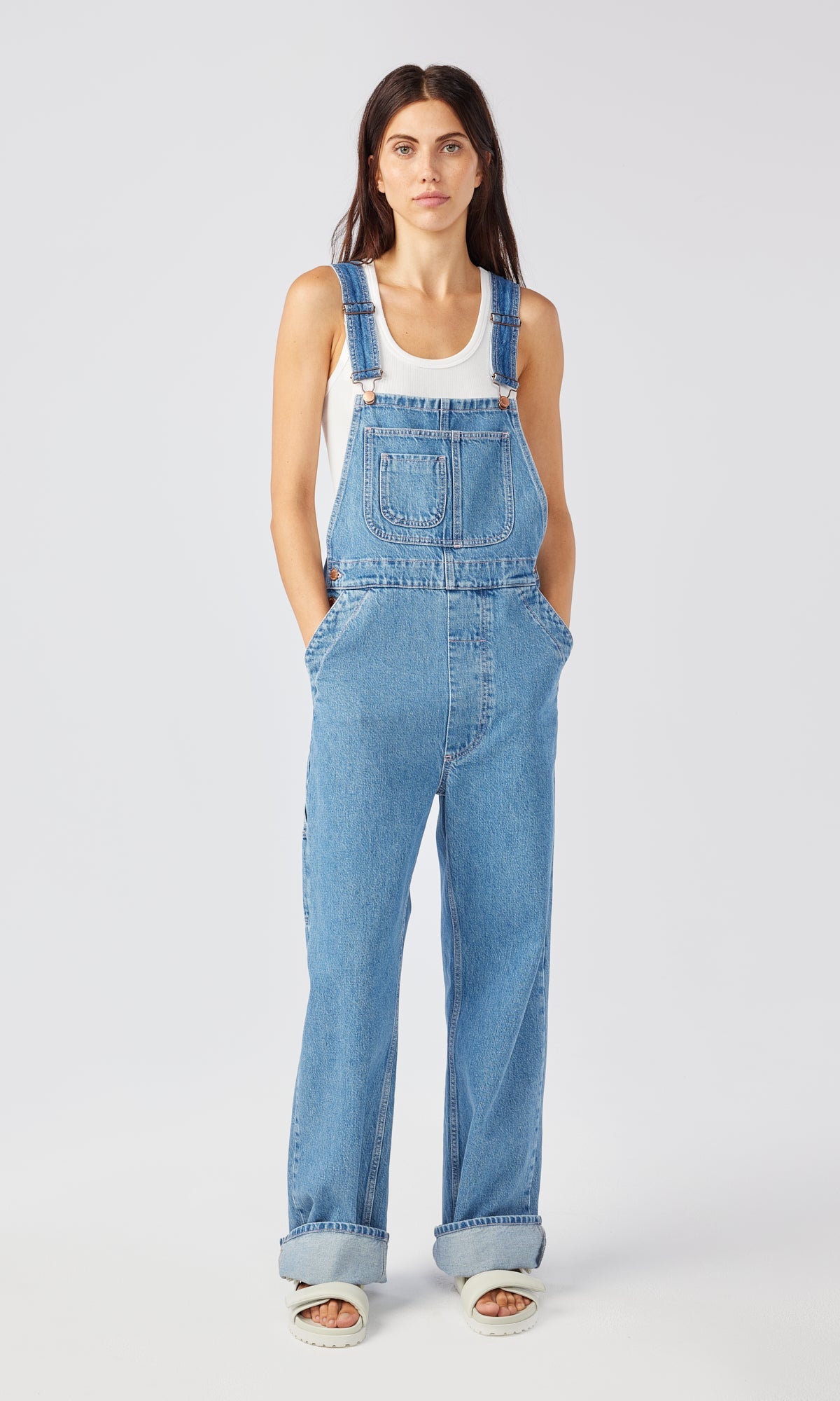 Ms. Grace Cloud Stitch Relaxed Overall